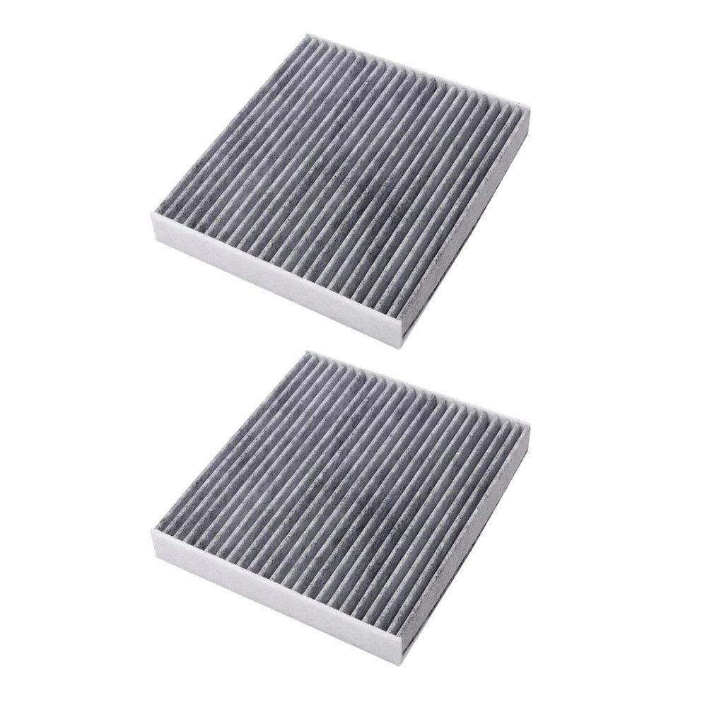 Trade-Shop Aktivkohlefilter Pollenfilter 2x passend für Subaru Legacy IV V Station Wagon Outback, Zubehör für MANN-FILTER CU 1919, FP 1919, MAPCO 65561, PROFIT 1521-2353 1521-2150, Maße: 19,5 x 21,4 x 2,9cm / für eine saubere Luft im Inneren des Autos