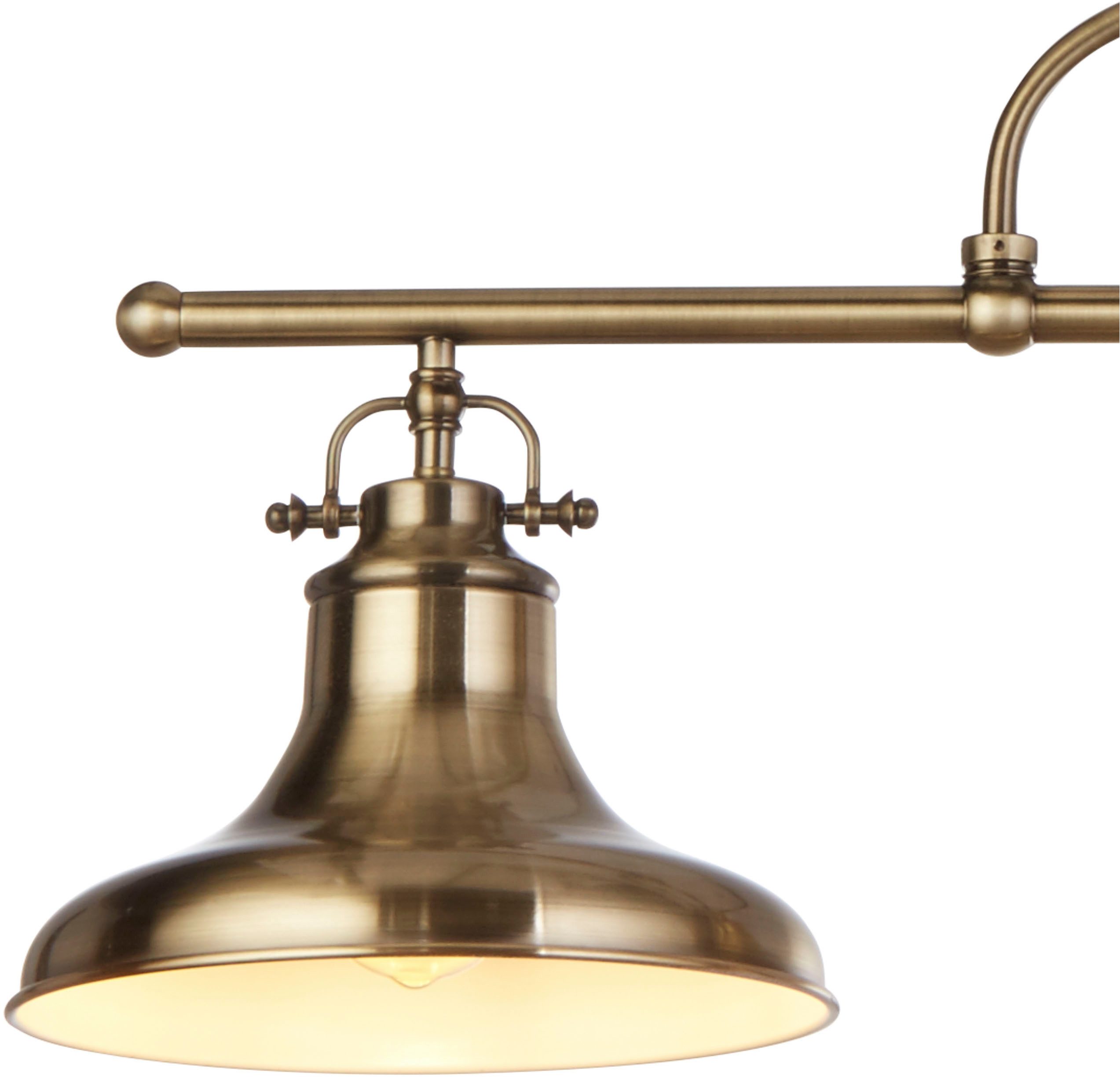 Searchlight Hängeleuchte Hängeleuchte Dallas, 3-flammig, ohne Leuchtmittel, Industrielle Optik