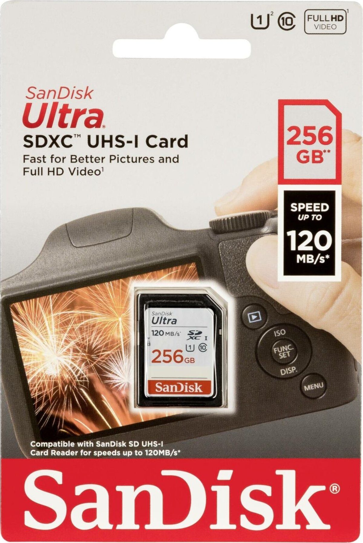 Sandisk Ultra SD Karte Memory Card 32GB 64GB 128GB 256GB Speicherkarte (256 GB)