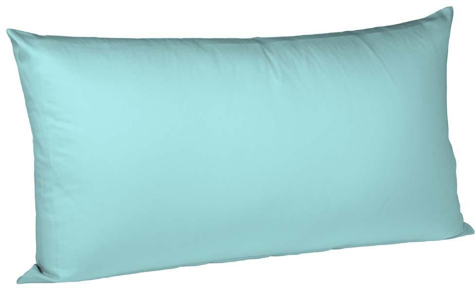 fleuresse Kissenbezug Colours Mako Satin, 100% Baumwolle, mit Reißverschluss, (2 Stück), Mako Satin, glänzend, glatt, Premium Qualität