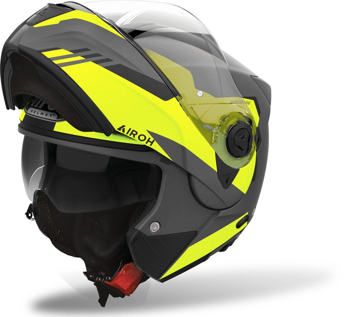 Airoh Motorradhelm Specktre Clever Klapphelm, Vorbereitet Für Kommunikationssystem,integriertes Sonnenvisier