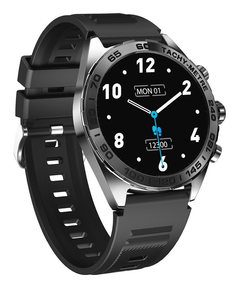 Beafon Bea-fon SmartWatch 501 Smartwatch (Proprietäres Betriebssystem), Gesundheitstracking