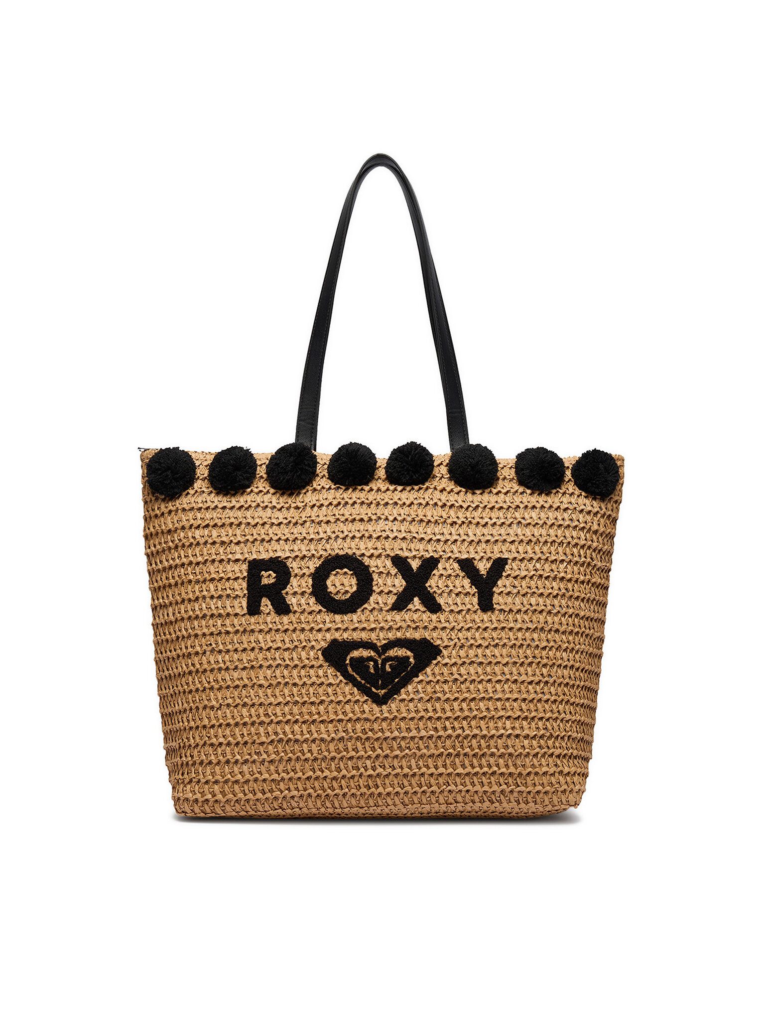 Roxy Handtasche Roxy Damenhandtasche Beige ROXY-CWBEO-ROXY-L-003-09 Schwarz