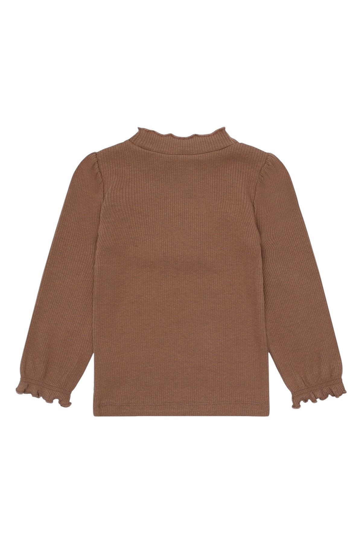 Hust & Claire Langarmshirt Amma (1-tlg) Hust & Claire Mädchen Rollkragen Longsleeve “Amma” mit Volant-Details