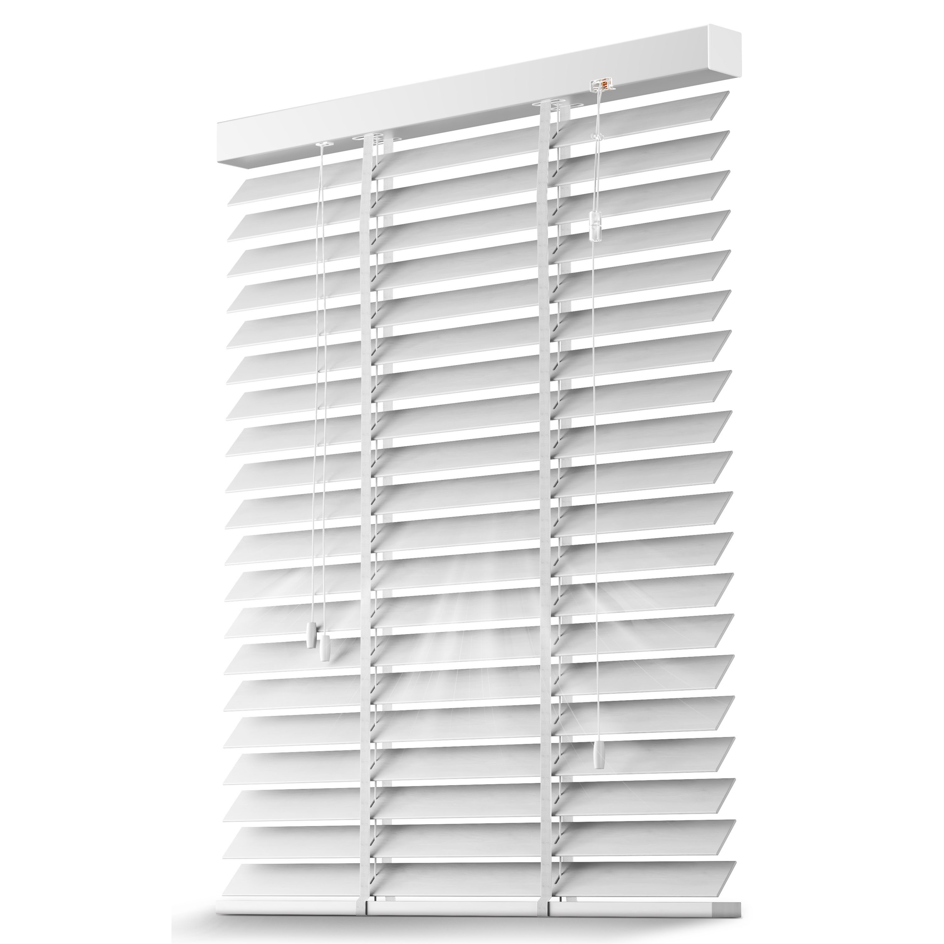 Sol Royal Jalousie SolDecor BE5, Holzjalousie Weiß günstig online kaufen