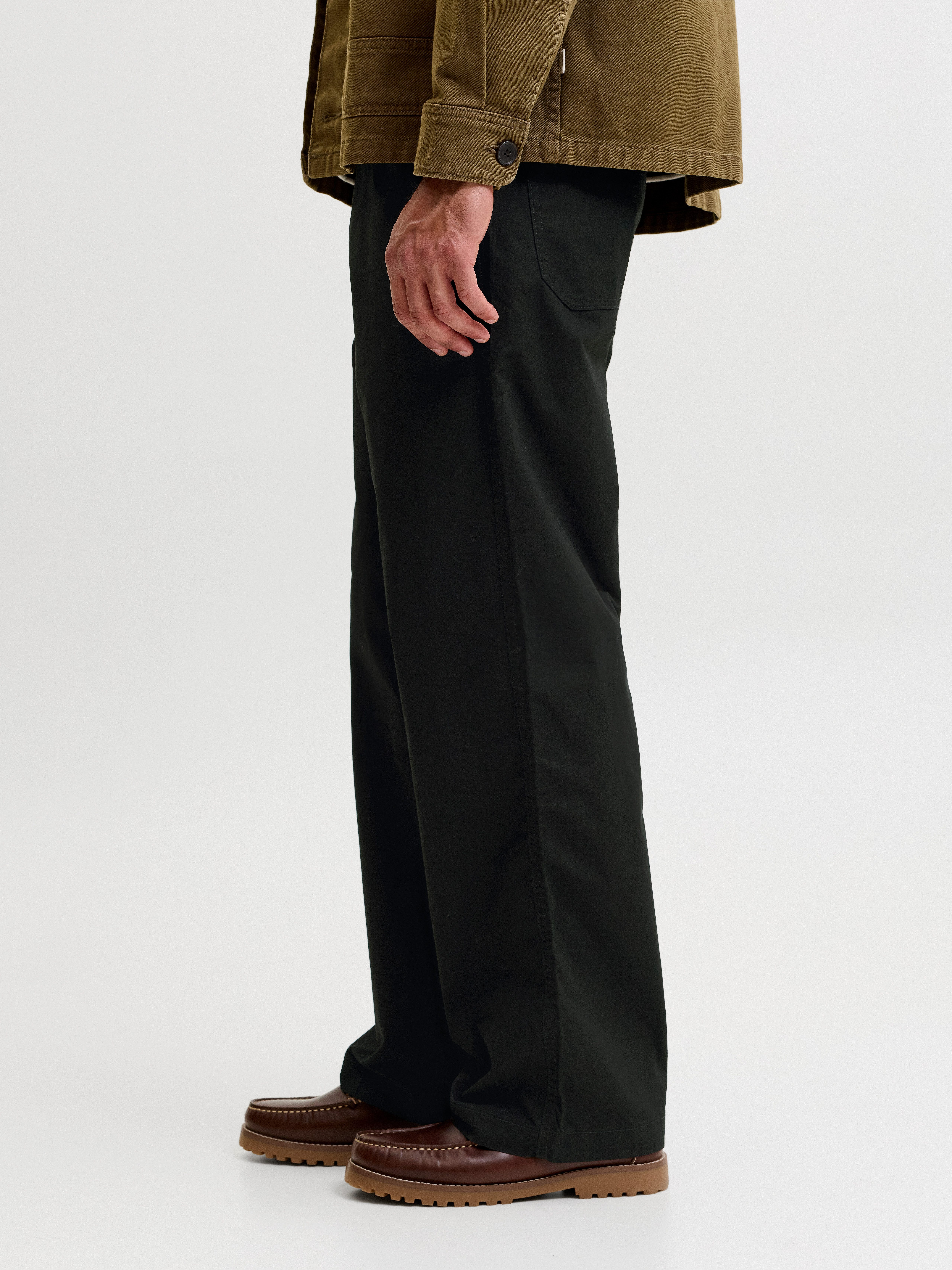 Jack & Jones PlusSize Chinos JPSTBILL DREW CHINO NOOS PLS Baumwolle, relaxed fit