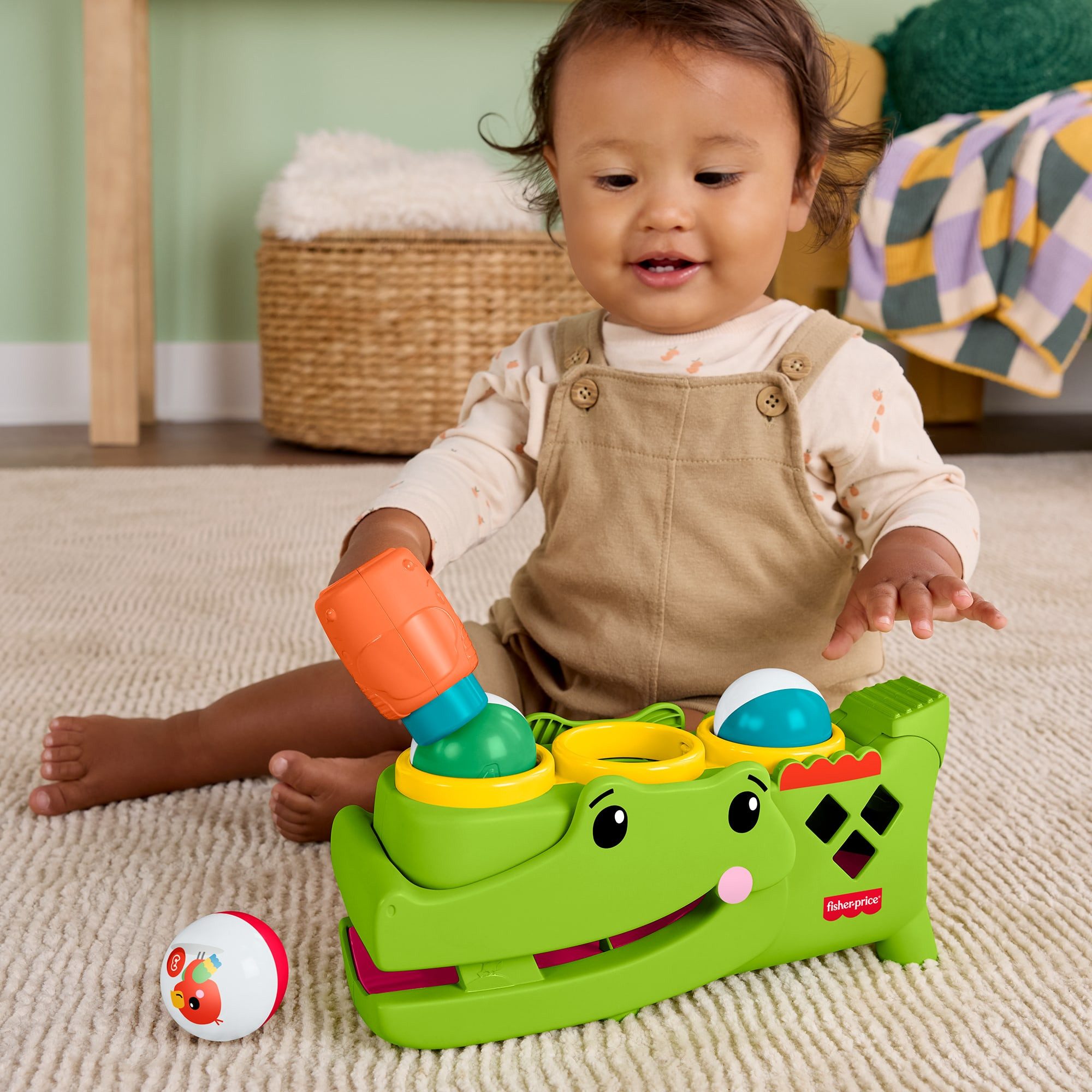 Fisher-Price® Klopfbank Sitz- und Klopf-Rolligator