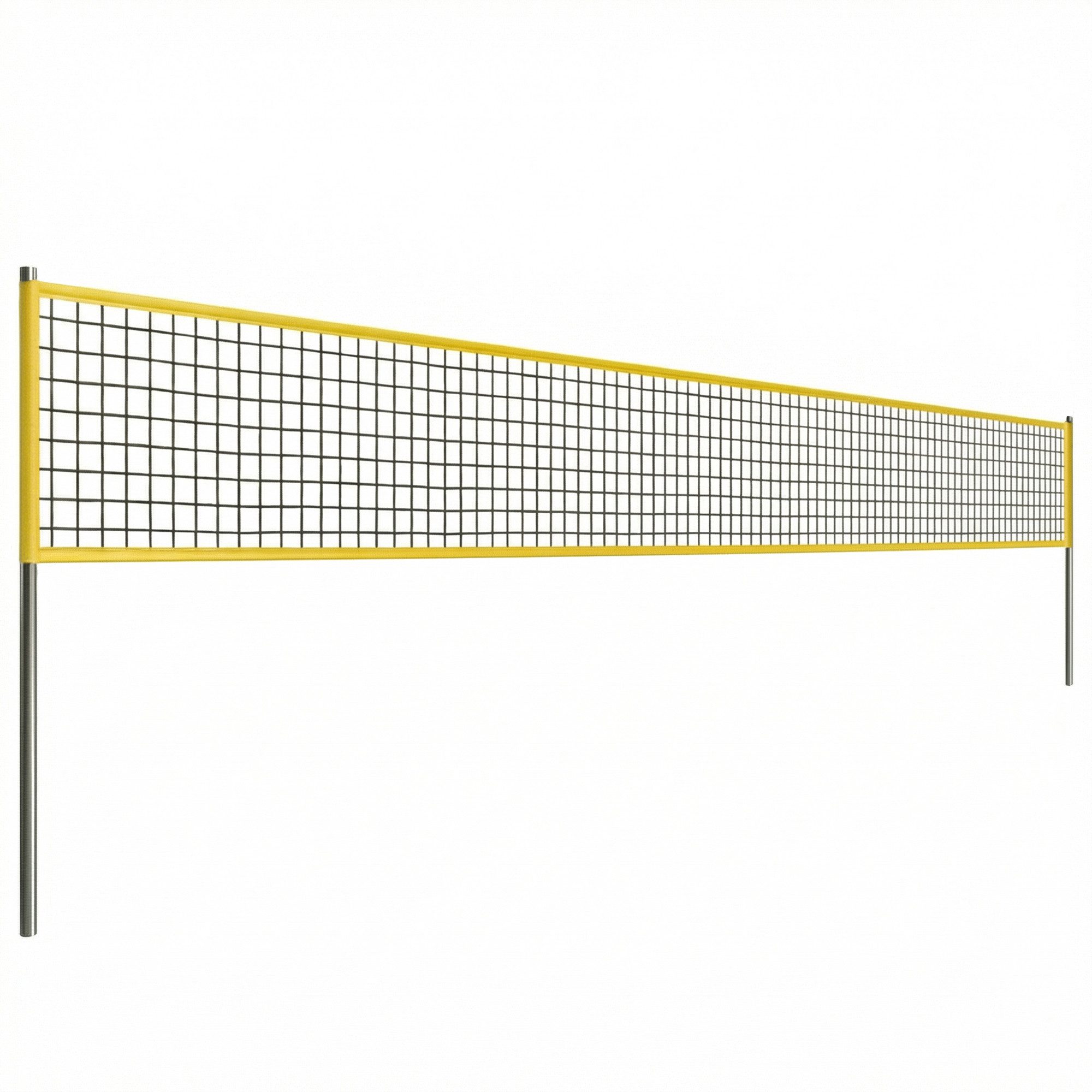 Novzep Volleyballnetz Volleyballnetz Set Tragbar mit höhenverstellbar Stahlpfosten (1-St), Tragetasche 950 x 100 x 248 cm