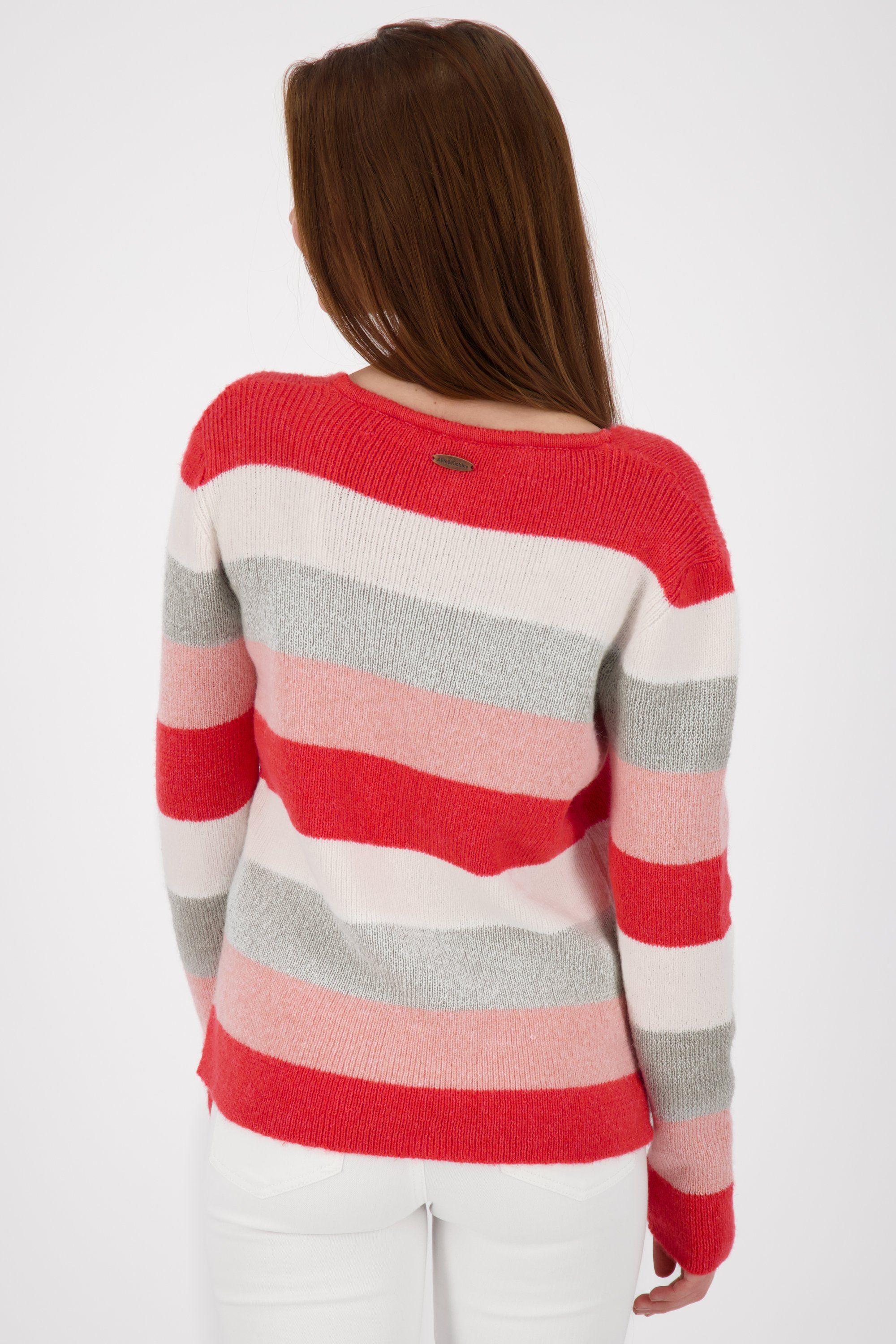 Rundhalspullover KaleaAK Damen Pullover & coral Z Kickin Rundhalspullover, Knit Alife