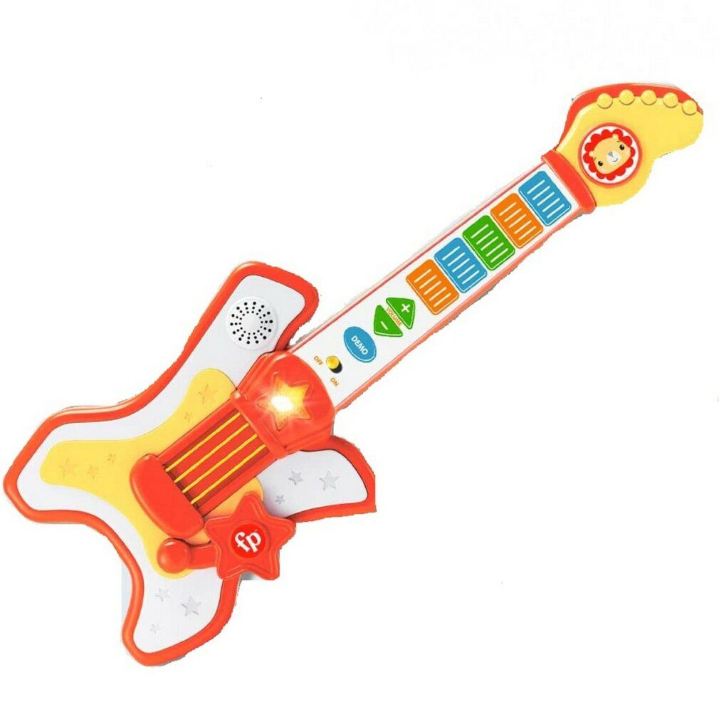 Fisher-Price® Spiel-Gitarre Musik-Spielzeug Fisher Price Löwe Kindergitarre