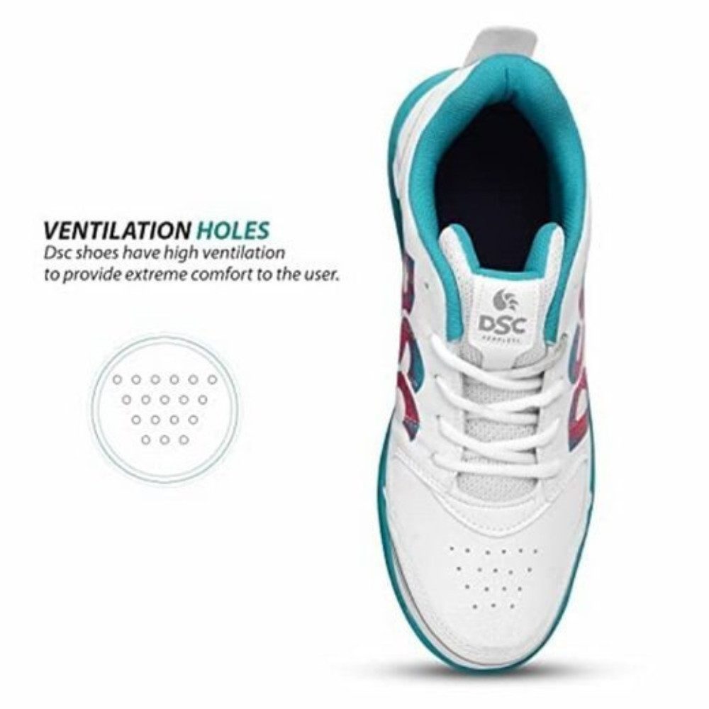DSC Beamer X Cricket Schuhe For Men & Boys Sneaker (Paketinhalt: 1 Paar Cricket-Schuhe, bieten Beweglichkeit und Komfort bei langen Spielzeiten) Leicht & sehr s – Bild 4 von 5