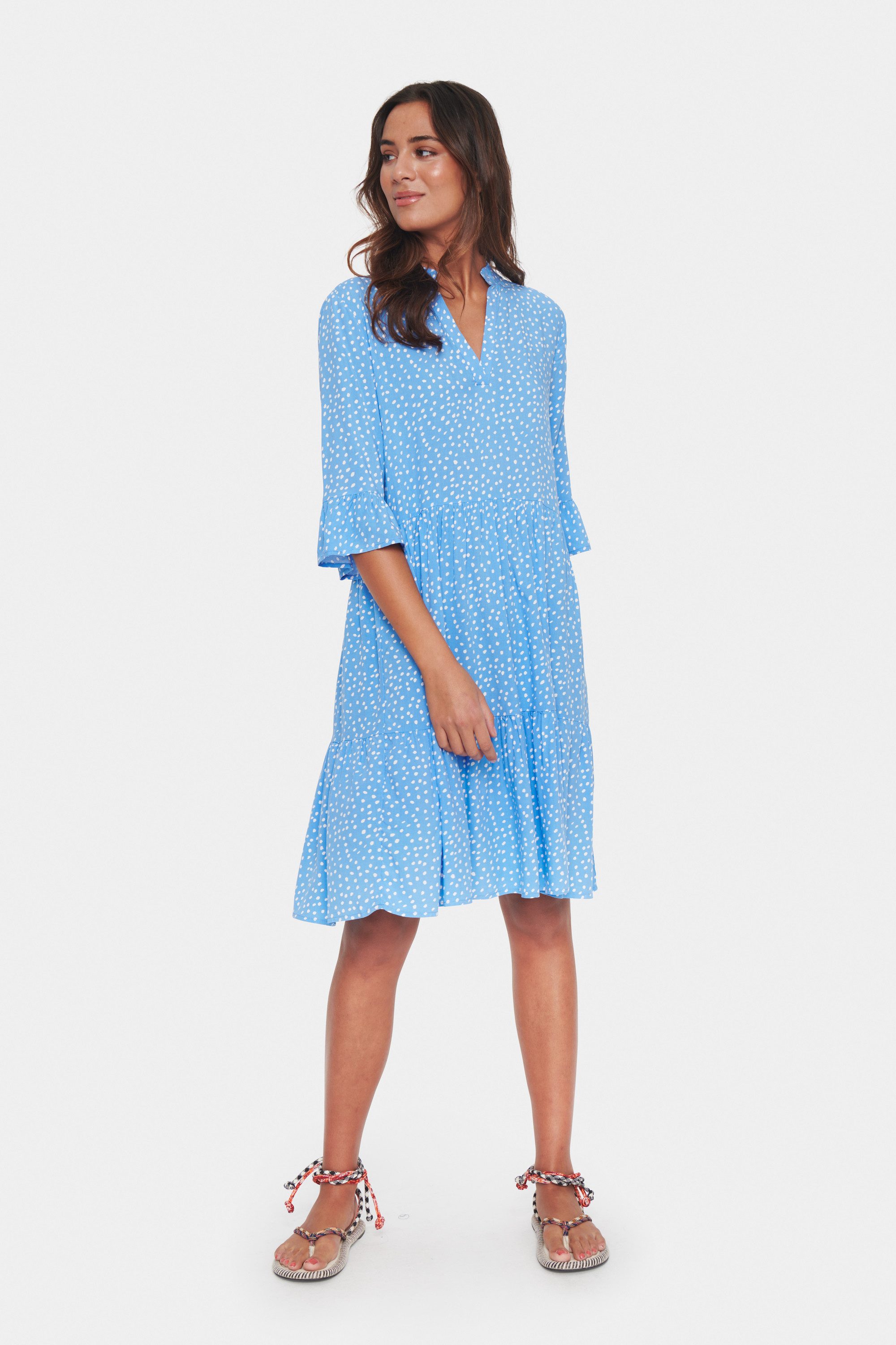 Saint Tropez Blusenkleid Kleid EdaSZ – Bild 3 von 5