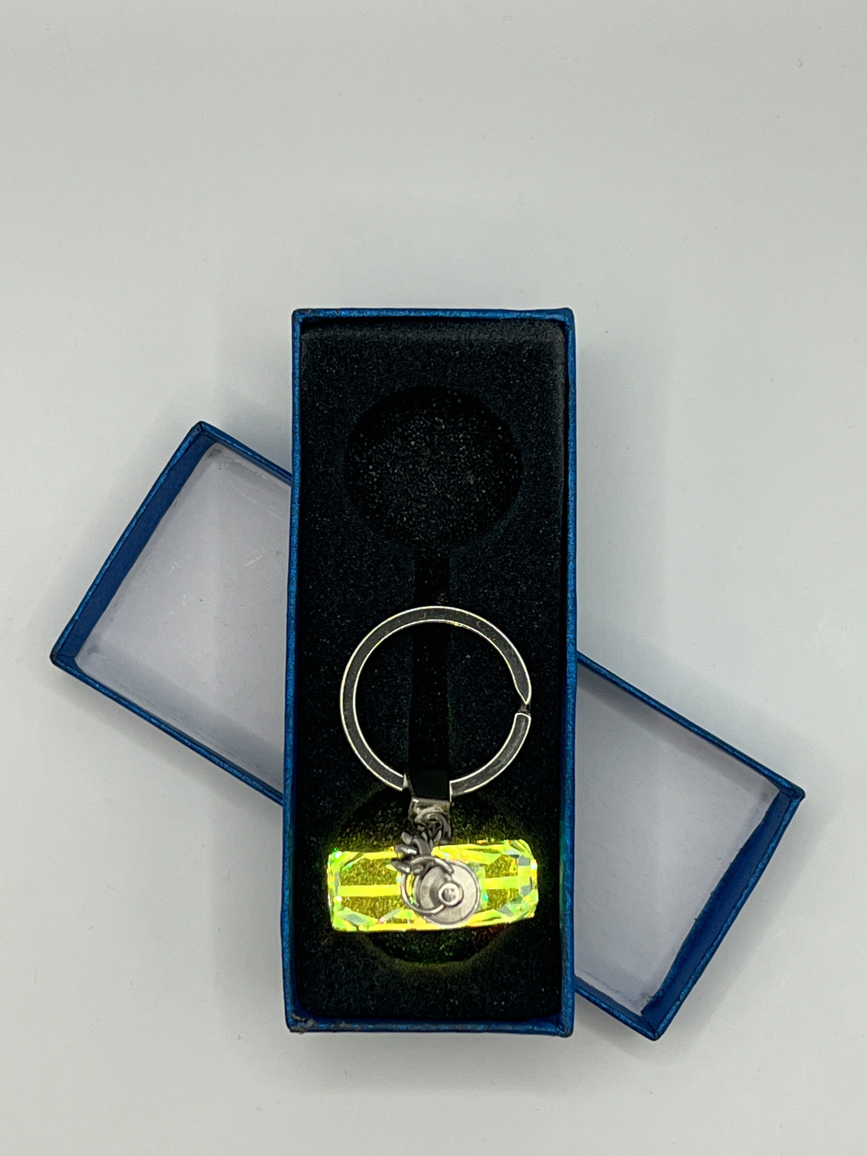 Geschenkbox I Schlüsselanhänger Multicolor mit Schlüsselanhänger Köln Love LED Stelby