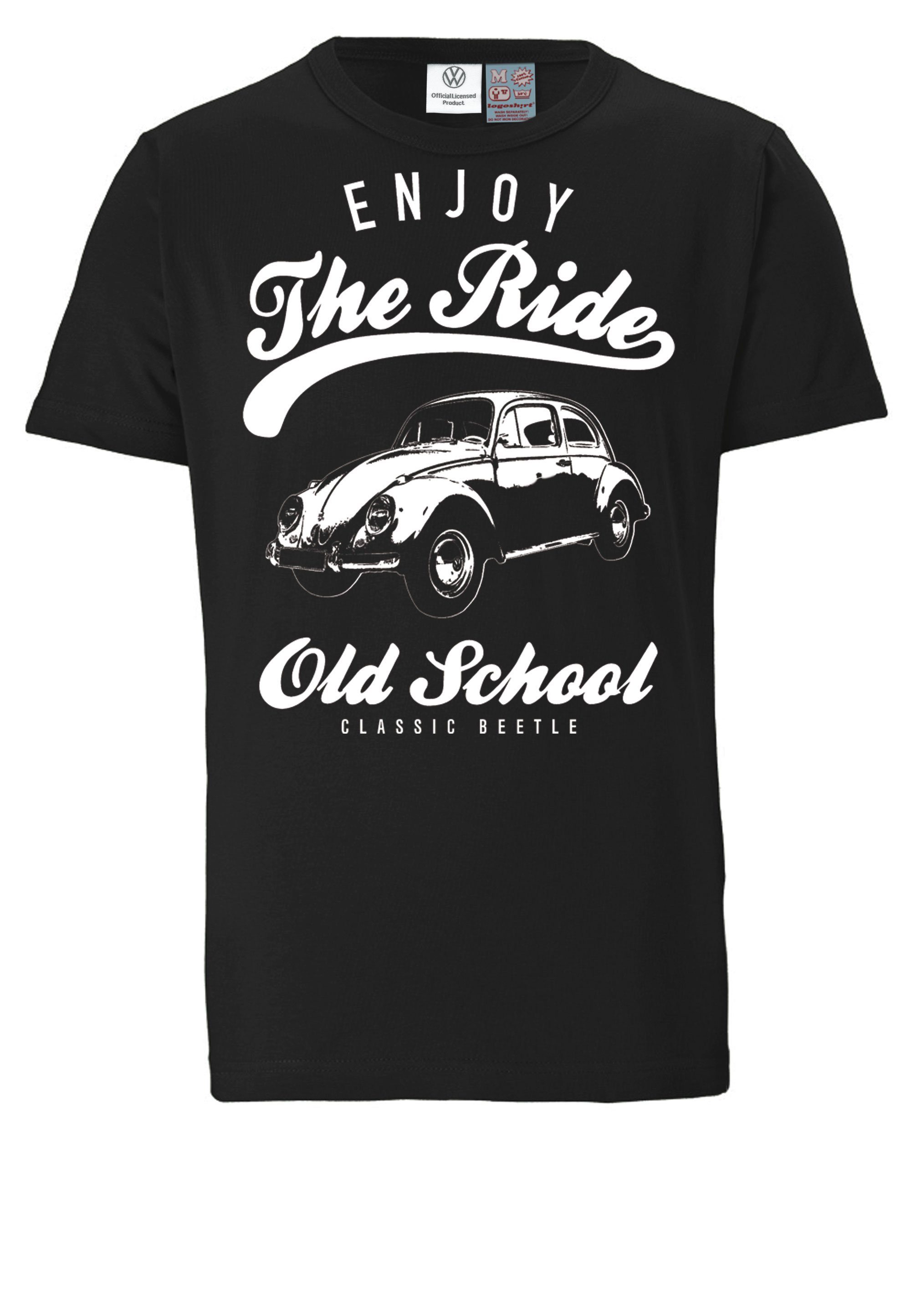mit lizenziertem Volkswagen LOGOSHIRT T-Shirt Originaldesign