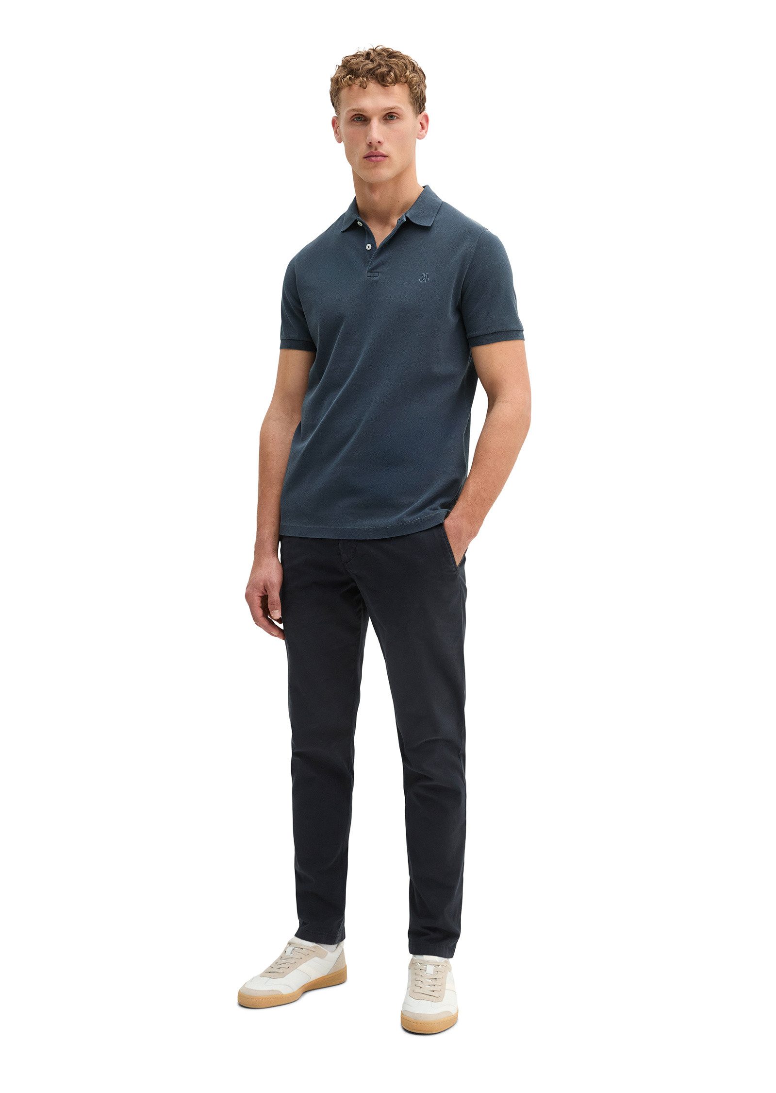 Marc O'Polo Poloshirt aus Organic Cotton-Stretch