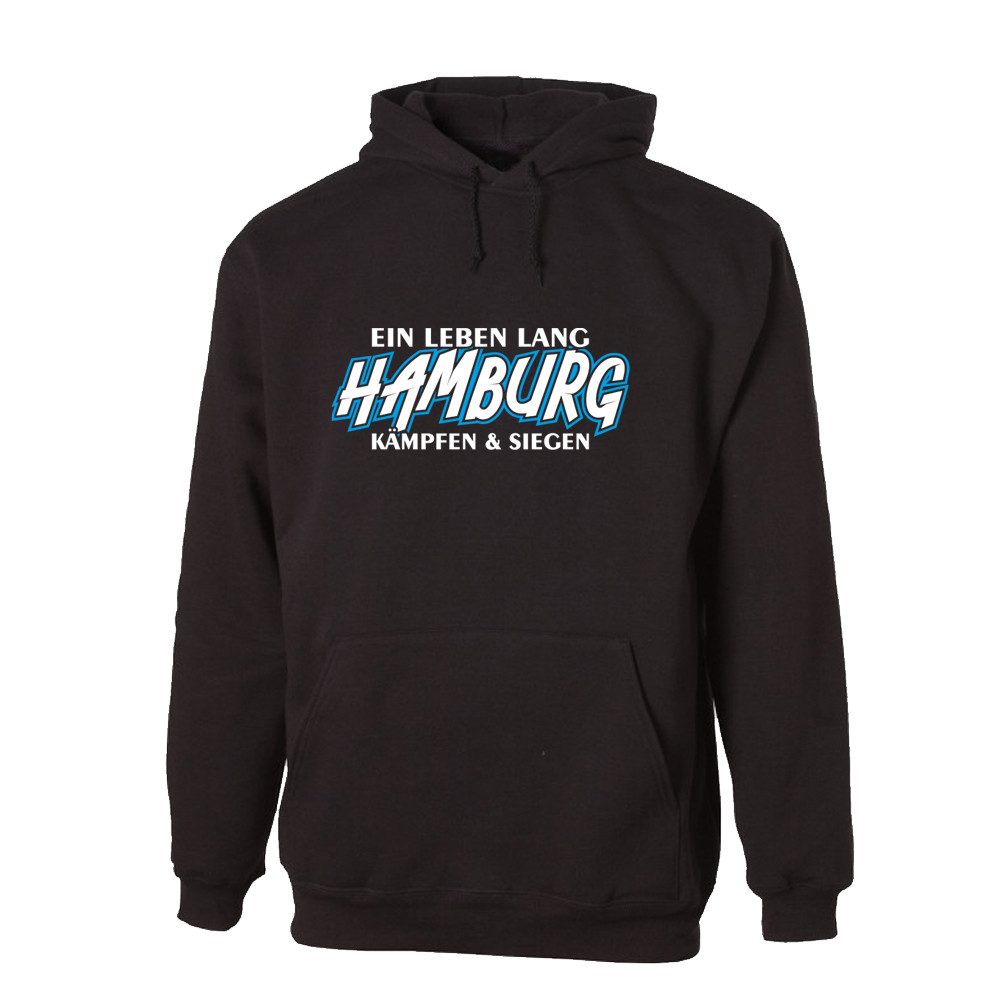 Hoodie Ein Leben lang – HAMBURG – kämpfen & siegen
