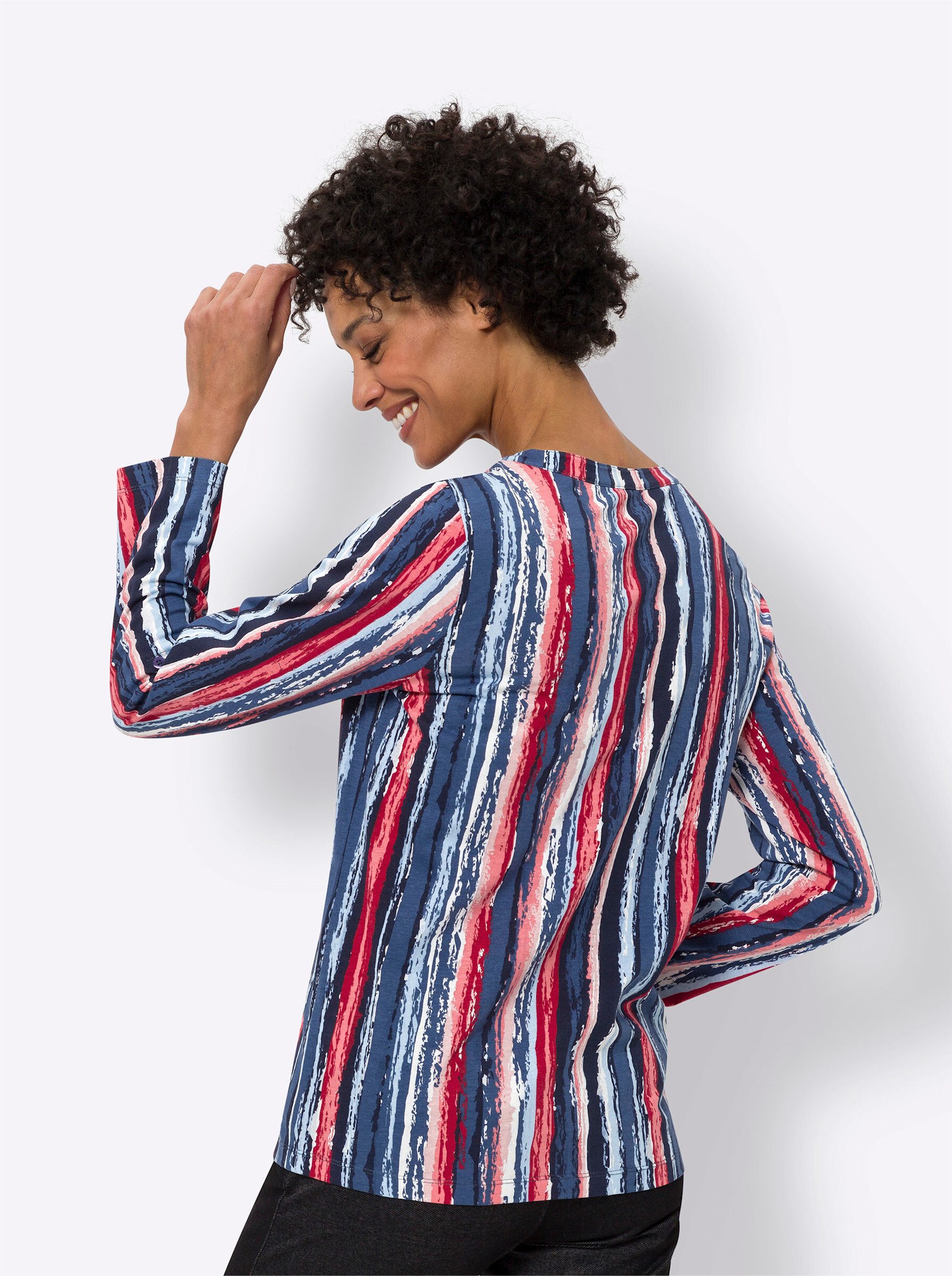 Sieh an! T-Shirt Langarmshirt . günstig online kaufen