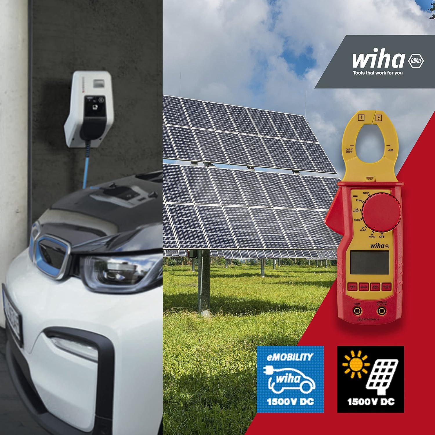 Wiha Strommessgerät (45219), Strommesszange bis 1.000 günstig online kaufen