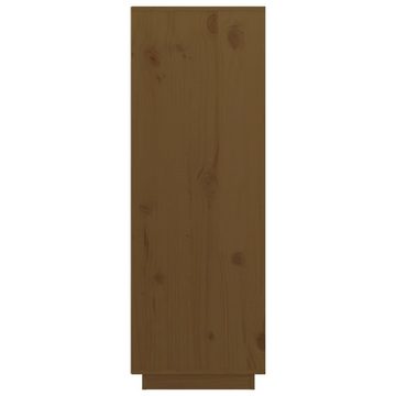 furnicato Sideboard Highboard Honigbraun 89x40x116,5 cm Massivholz Kiefer