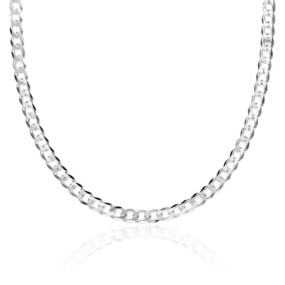 JEWLIX Panzerkette 925 Silberkette Herren Panzerkette 4,5mm von JEWLIX PK00 günstig online kaufen
