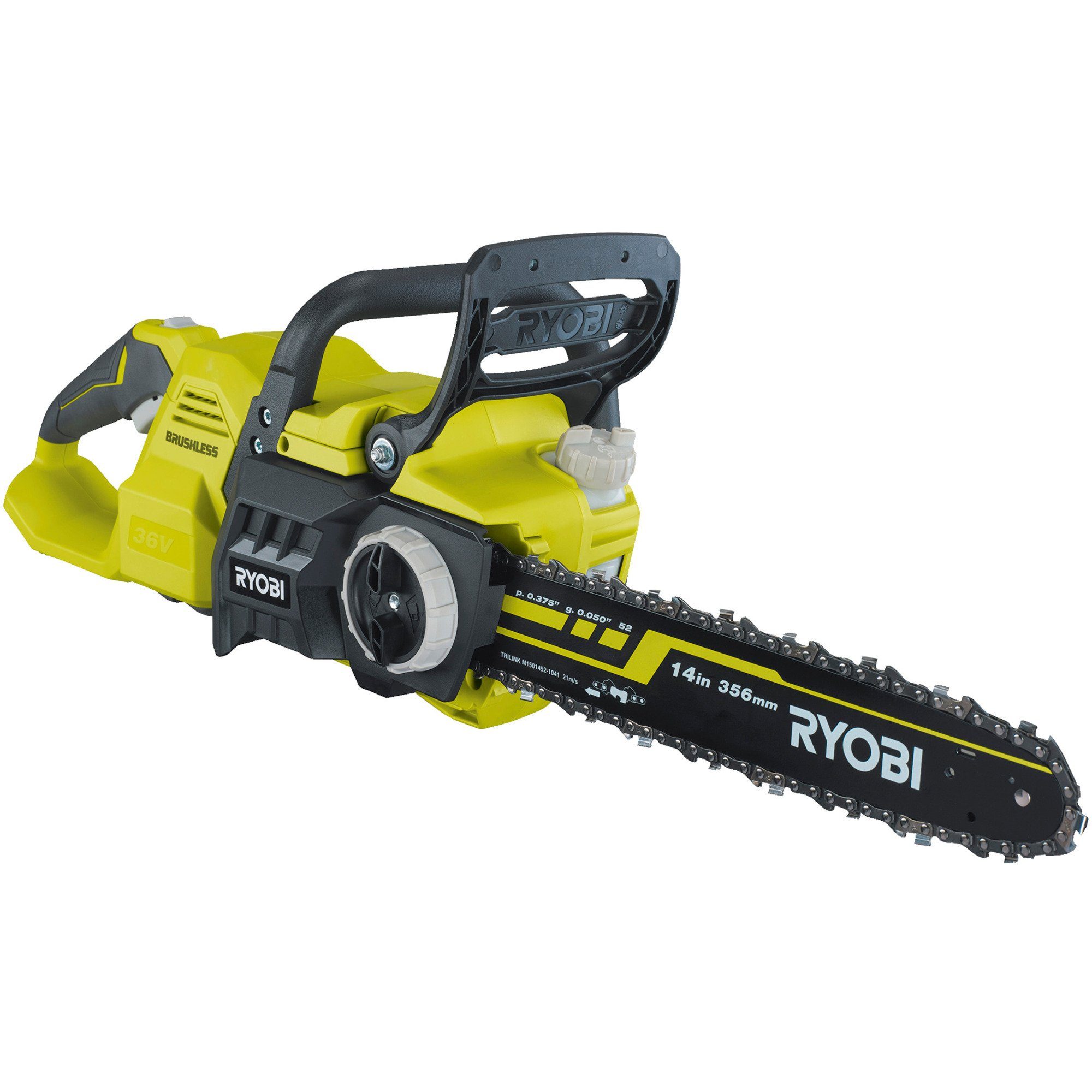 Ryobi Elektro-Kettensäge MAX POWER Akku-Kettensäge RY36CSX35A-0, 36Volt