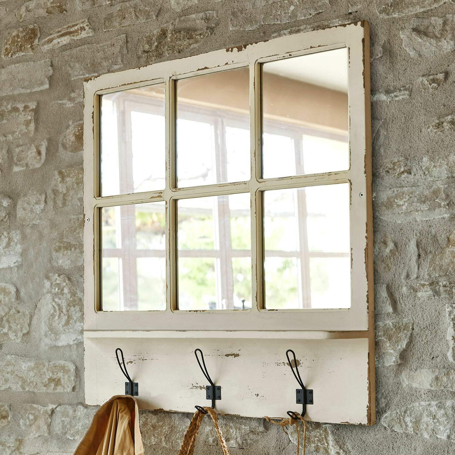 Mirabeau Spiegel Spiegel Blossomby antikweiß