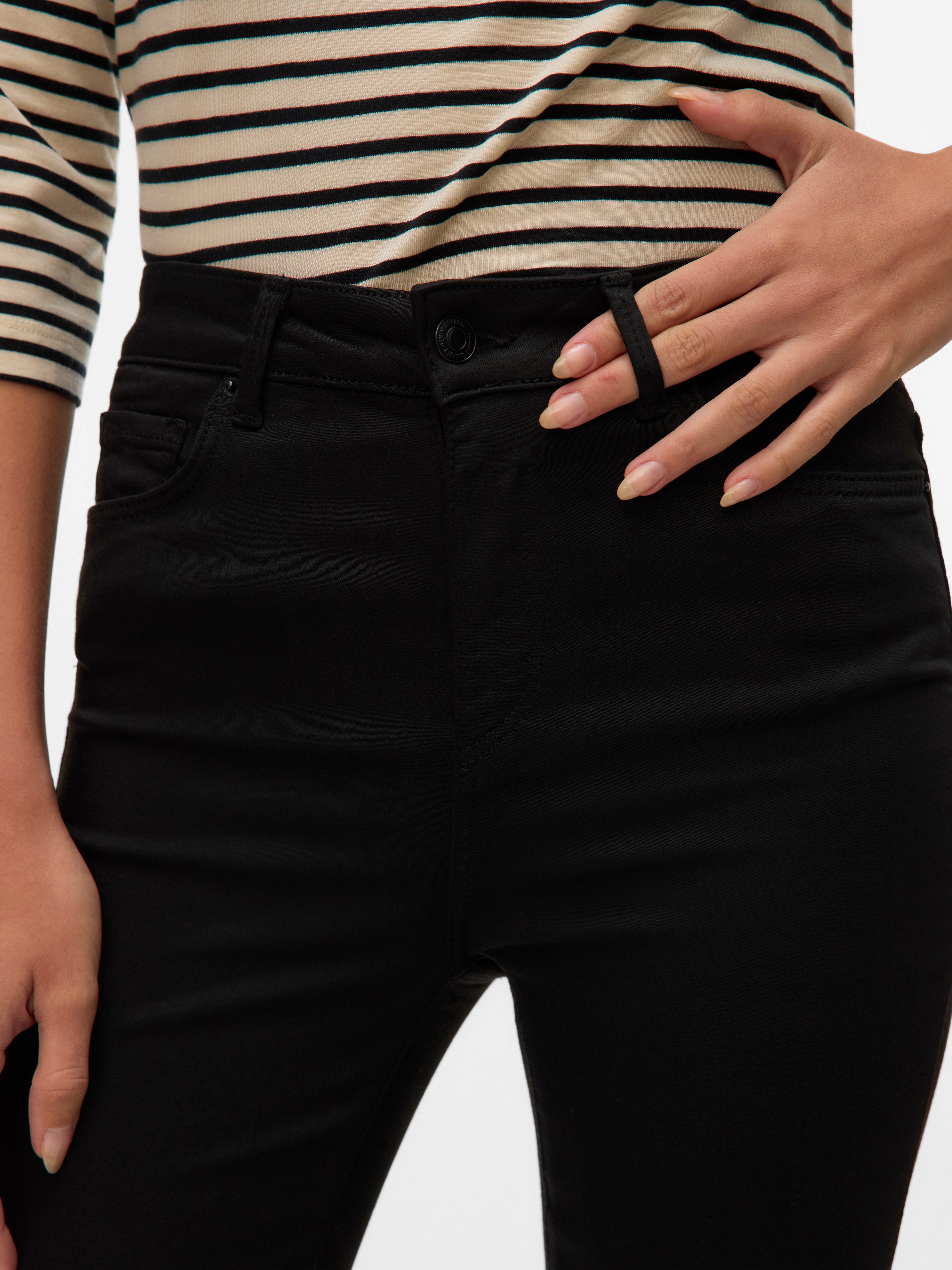 Vero Moda High-waist-Jeans VMSOPHIA aus softem Modal