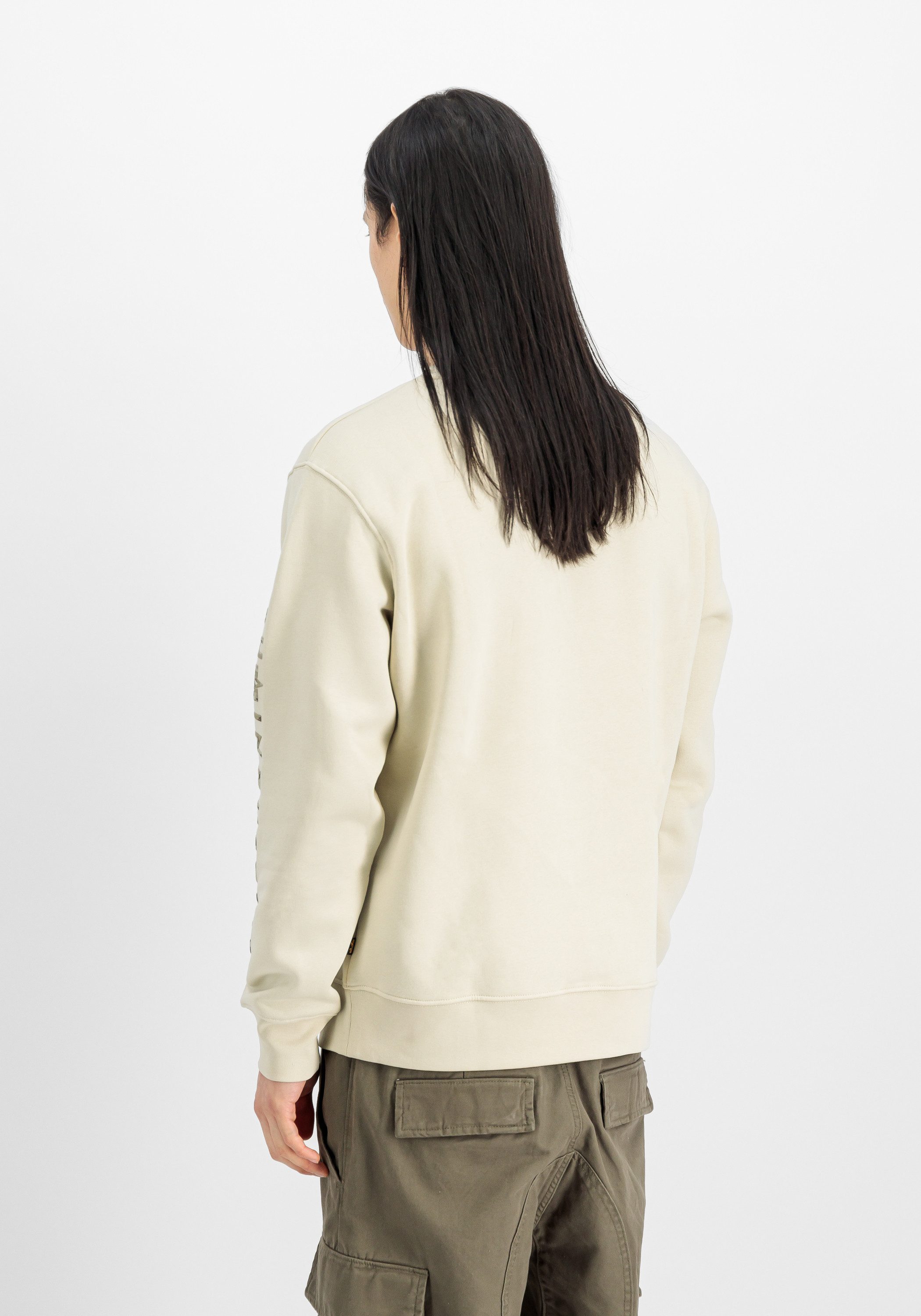 Alpha Industries Sweater Camo Sleeve Sweatshirt