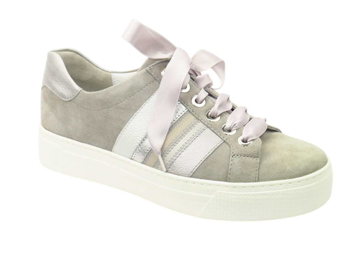 Samtchevr. grau kombi. Sneaker