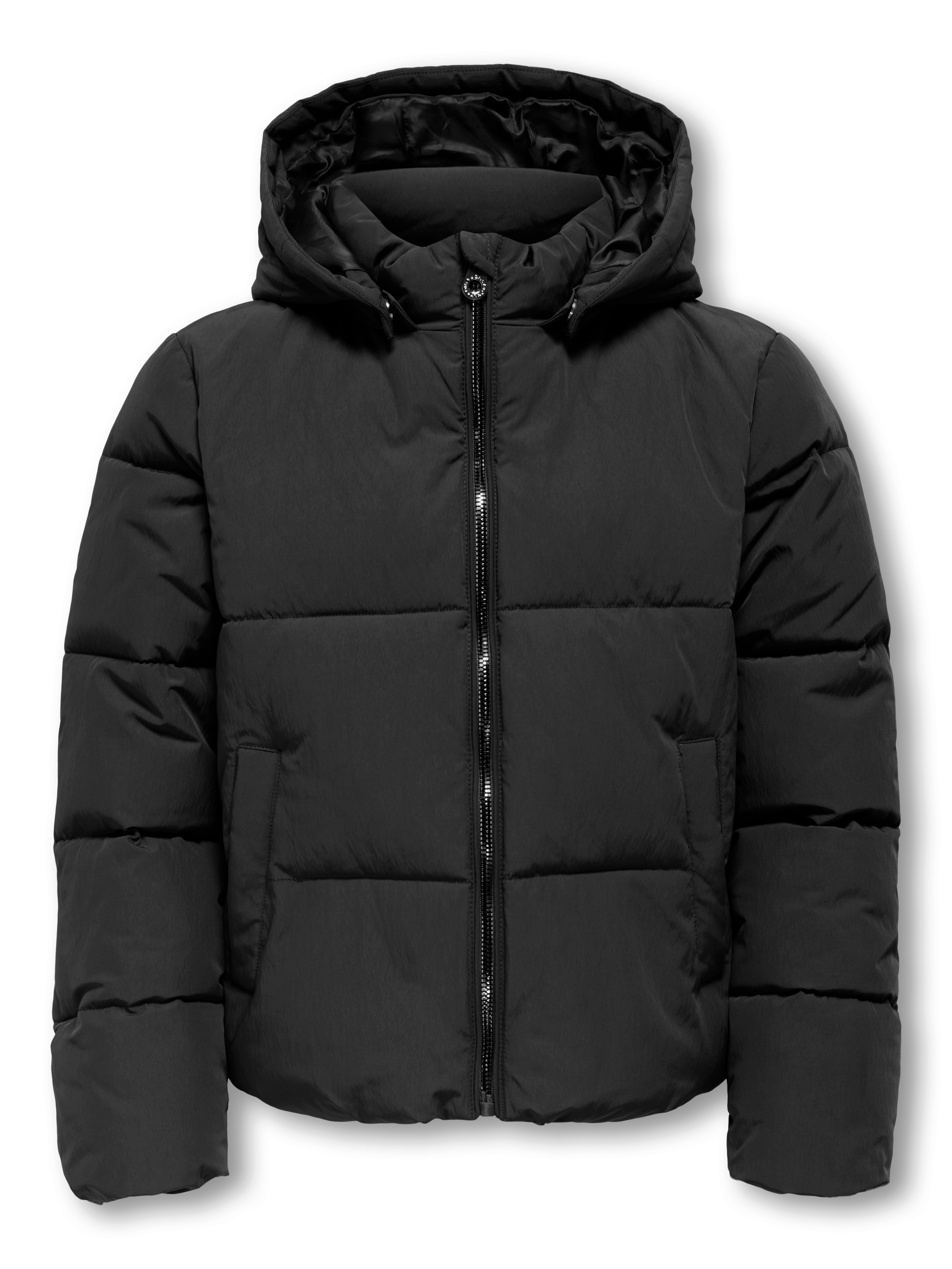 KIDS ONLY Steppjacke KOGDOLLY SHORT PUFFER JACKET OTW mit abnehmbarer Kapuze