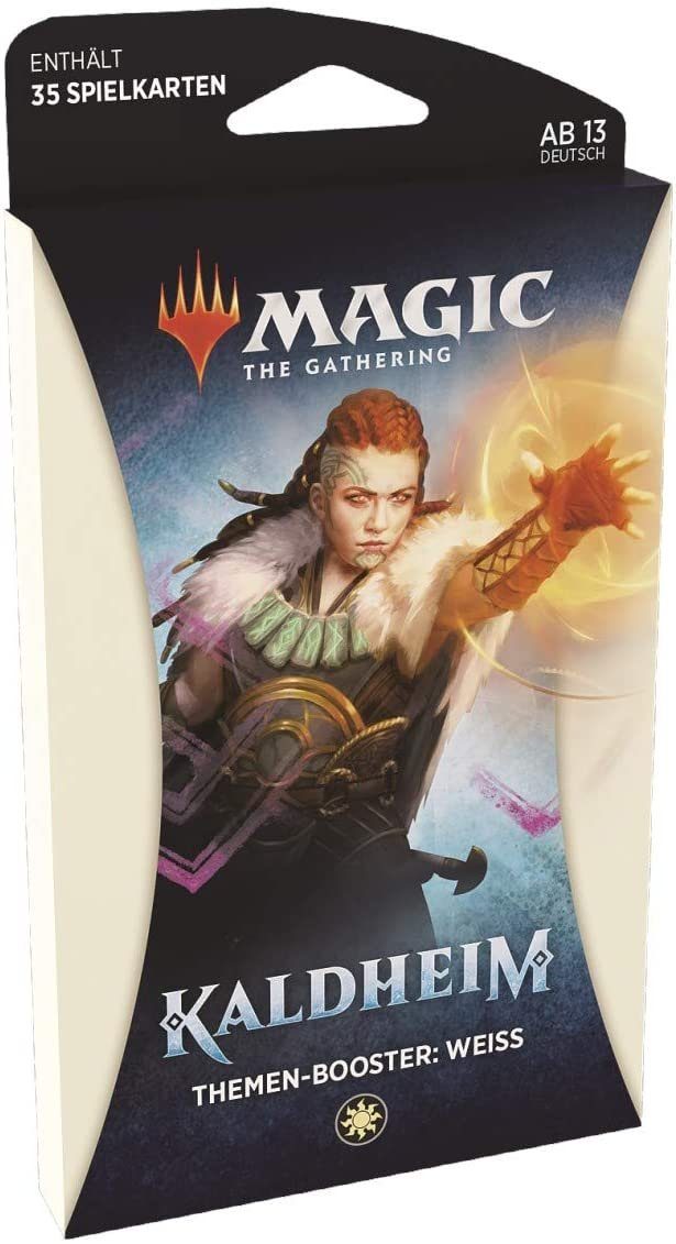 Wizards Sammelkarte Magic the Gathering TCG Kaldheim Themen Booster WEISS deutsch, 35