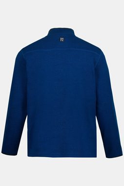 JP1880 Sweatshirt Strickfleece-Troyer Trekking Outdoor Zipper