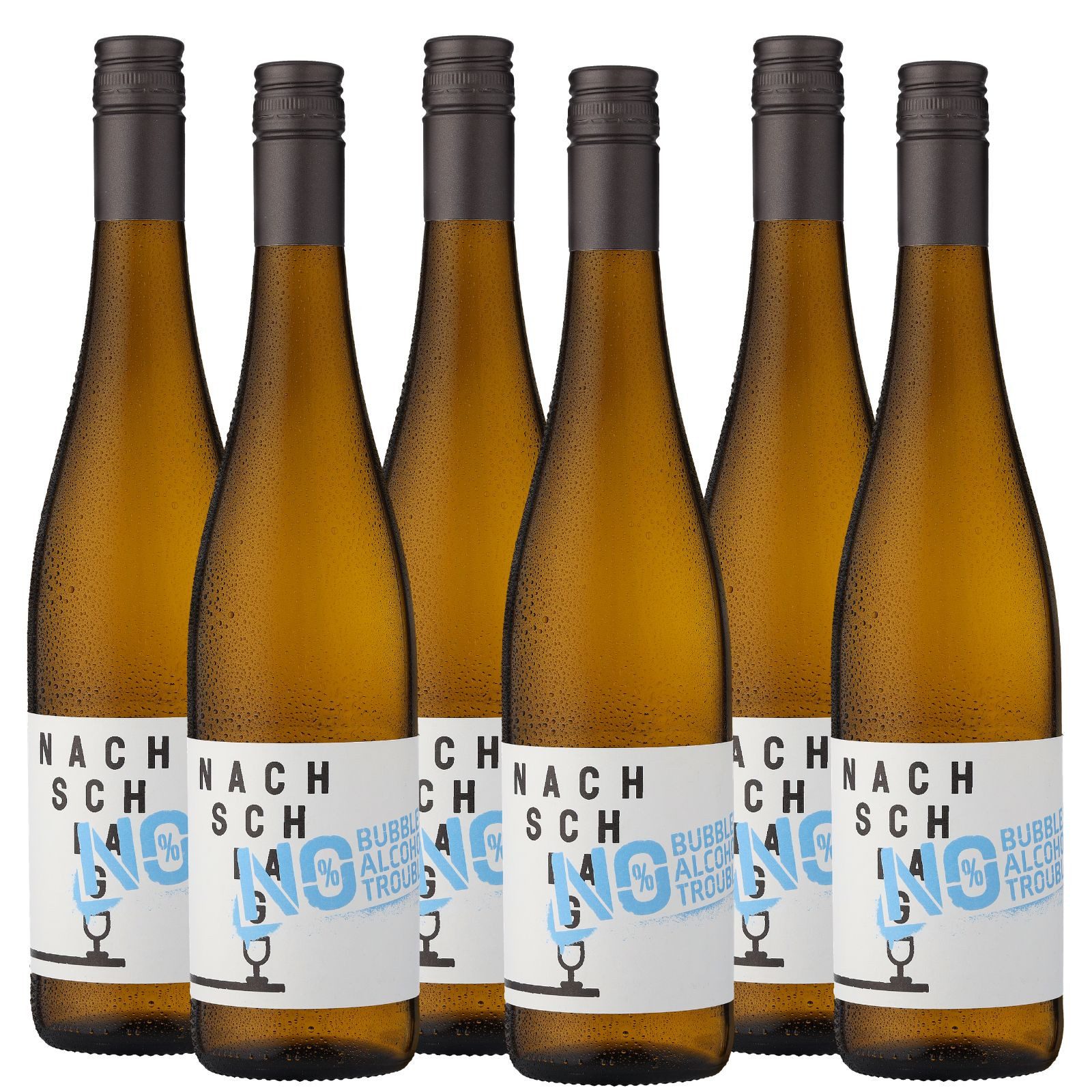 Winzerhof Stahl Sekt Stahl "no Alk,no bubbles,no troubles" (6x 0,75l), 6 x 0,75 l