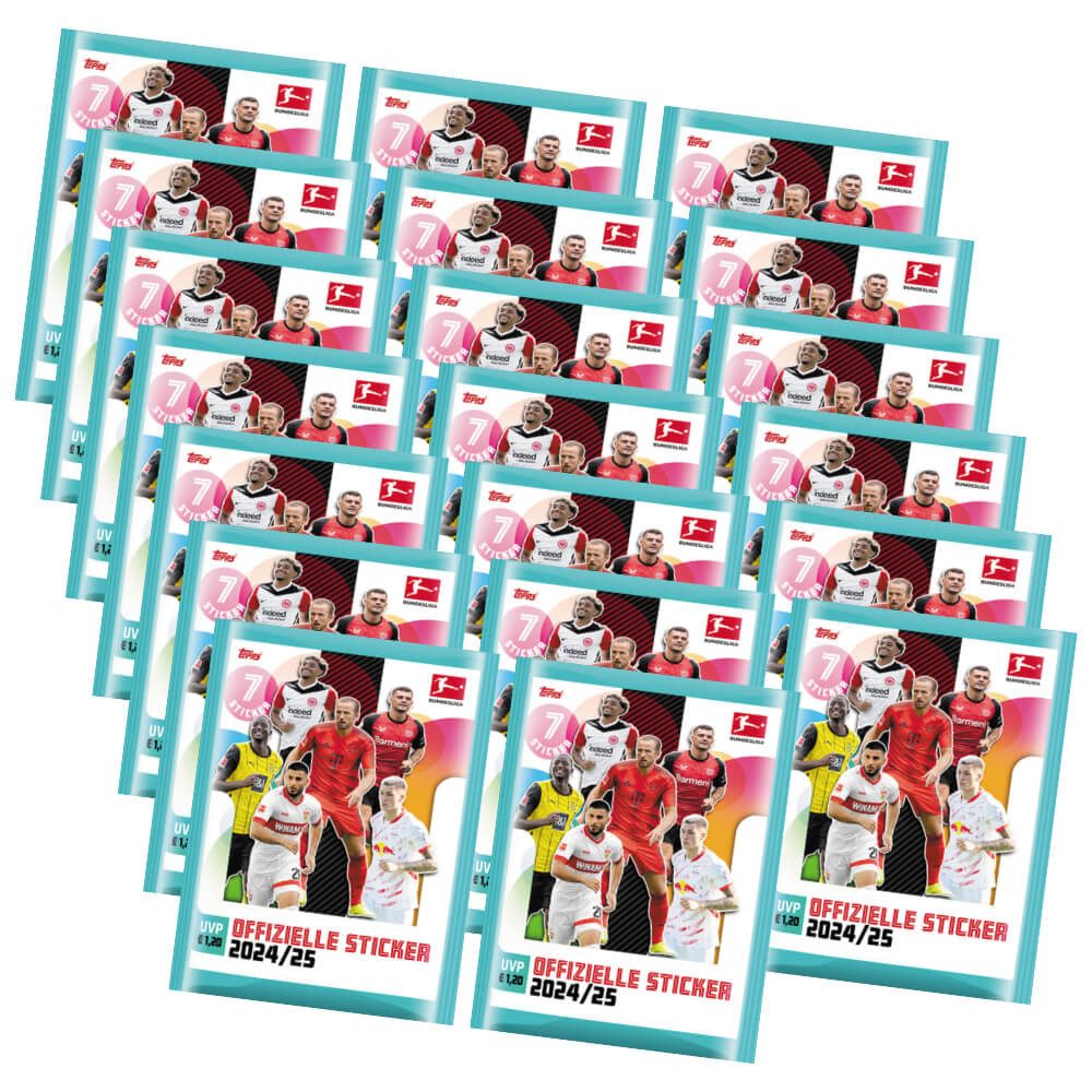 Sammelkarte Topps Bundesliga Sticker 2025 - Fußball Sammelsticker