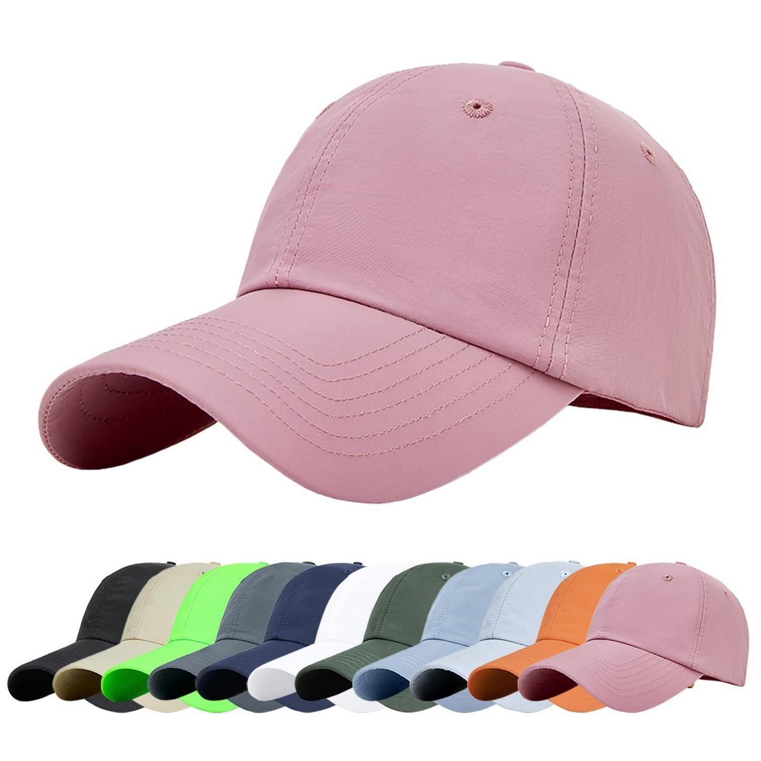LuxusKollektion Baseball Cap Basecap Sport Sonnenschutz UV Freizeit Einheitsgröße Rosa
