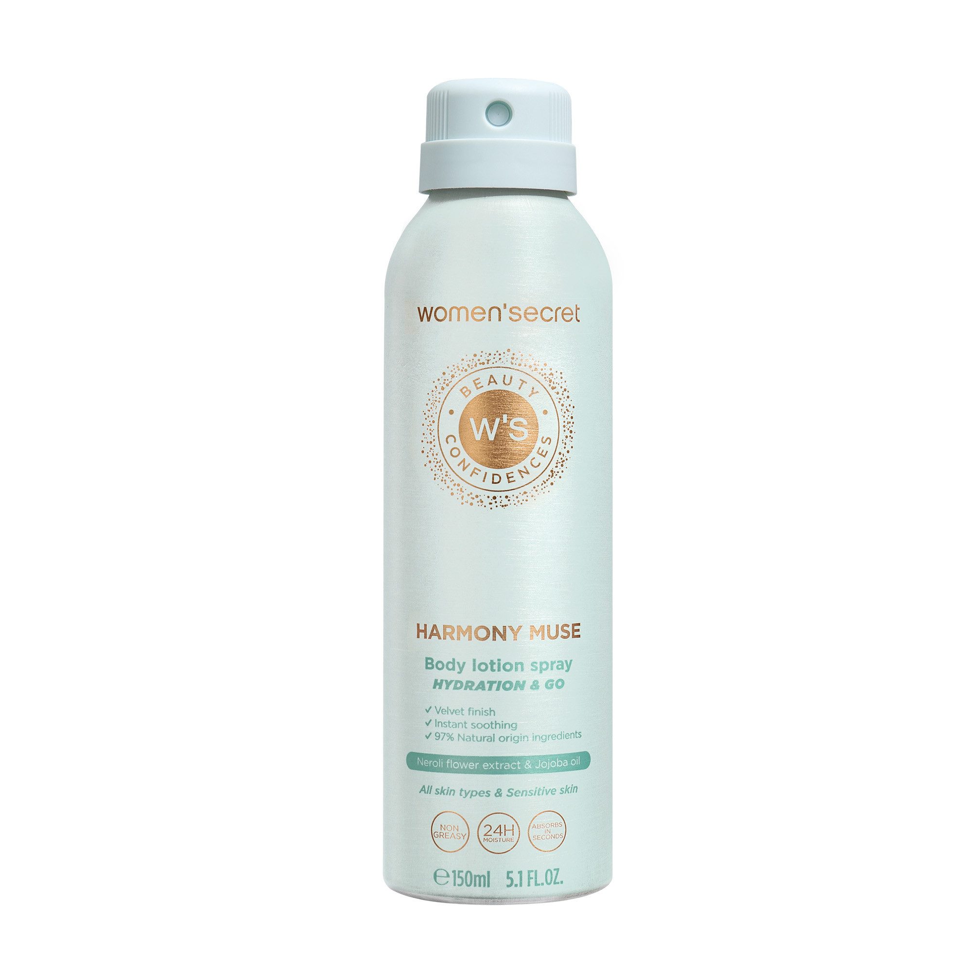 women'secret Körperlotion Harmony Muse Body Lotion Spray, Körperlotion Spray