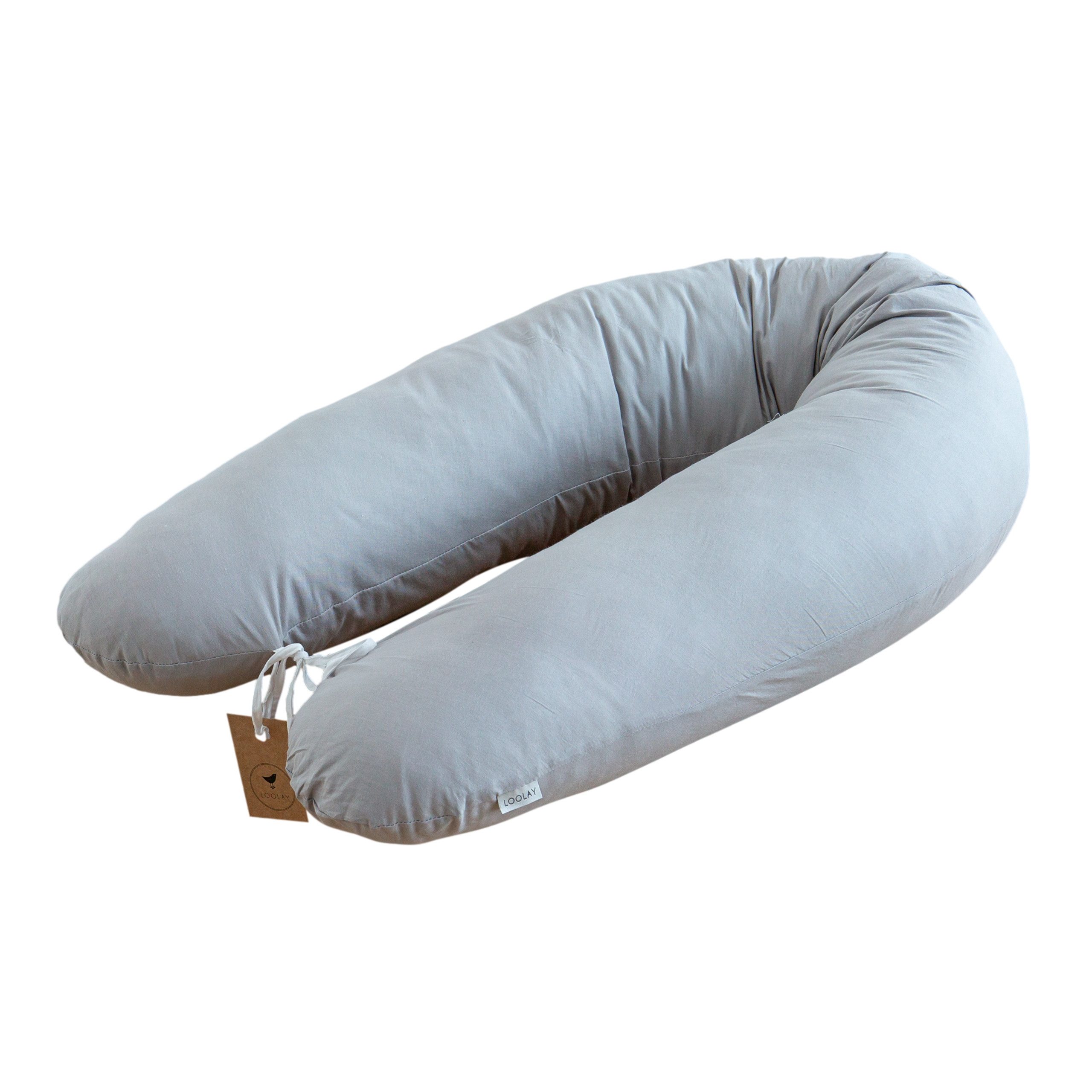 Loolay Stillkissen Baumwolle M/L o L/XL Schwangerschaftskissen Seitenschläf günstig online kaufen