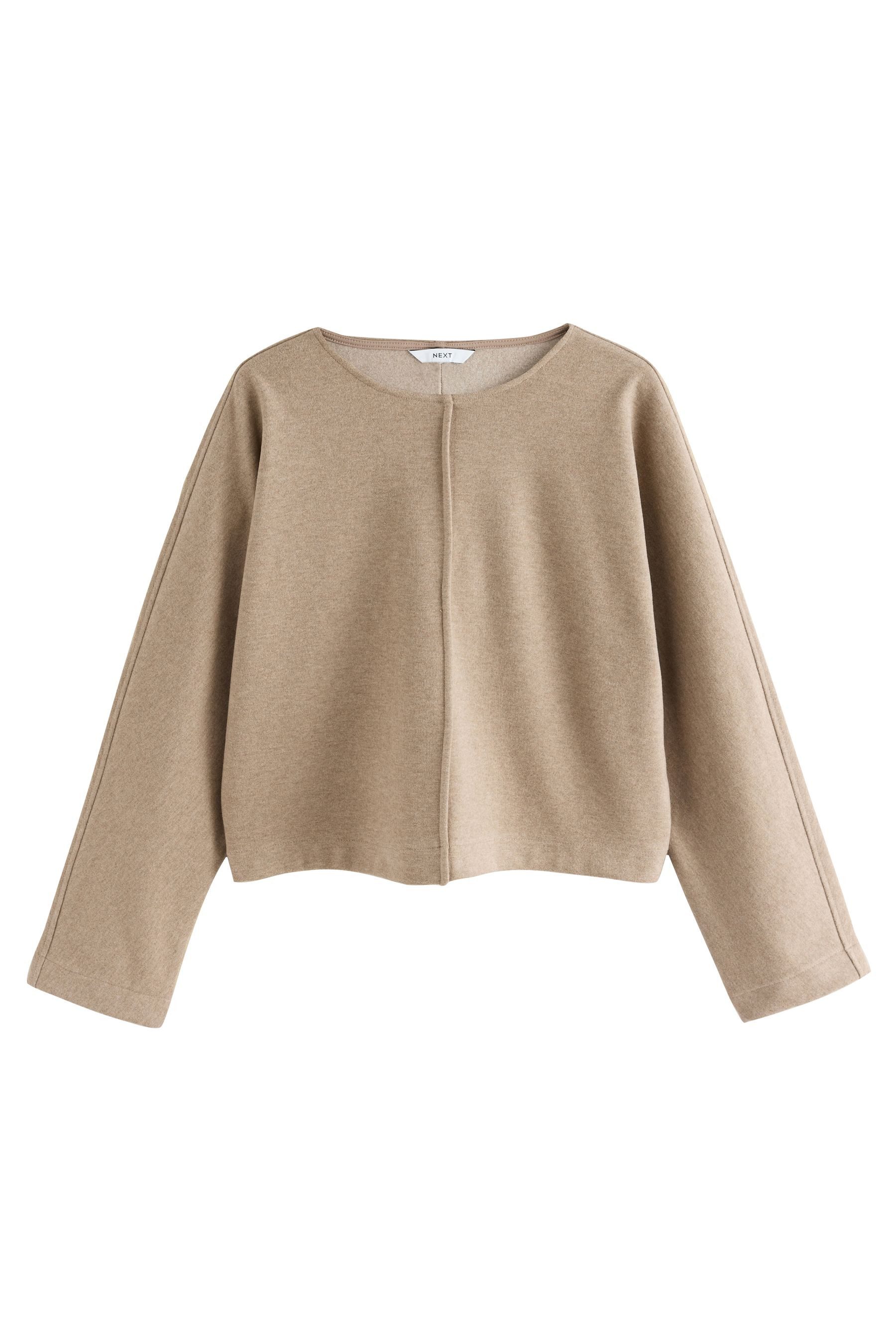 Next Sweater Weiches, angerautes Langarm-Sweatshirt (1-tlg) günstig online kaufen