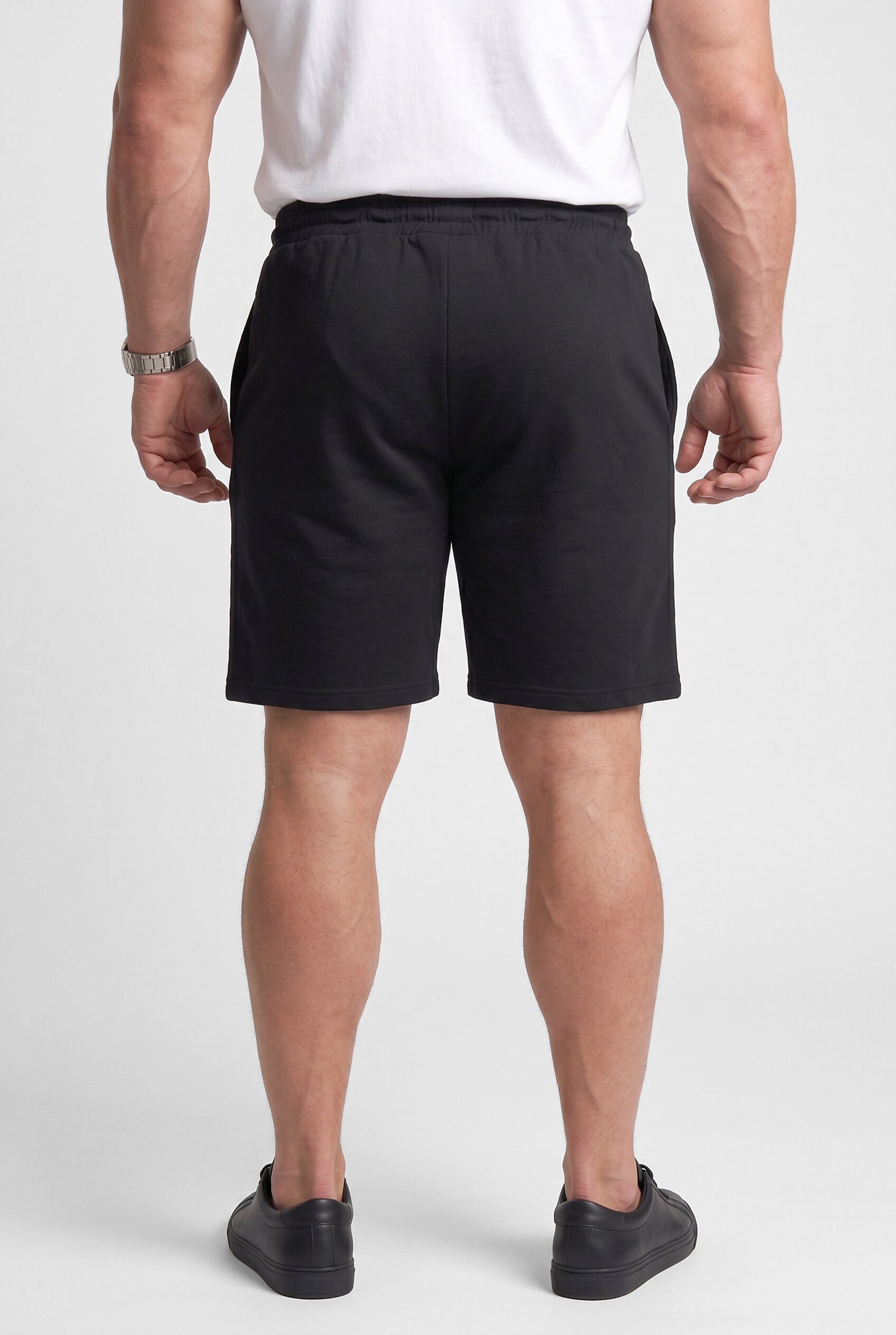 Men Plus Bermudas Sweatbermuda Basic Elastikbund