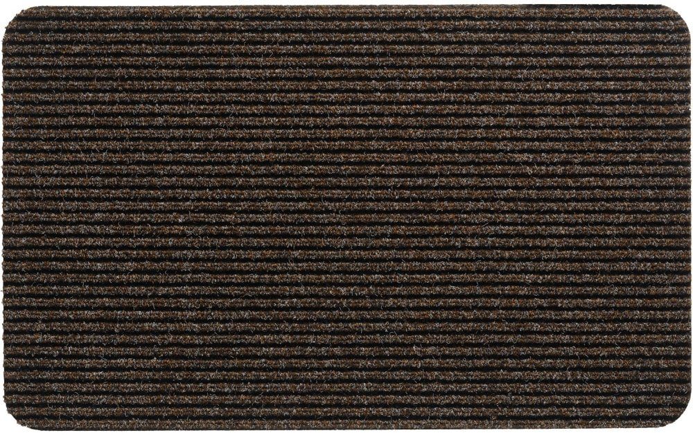 Fußmatte Allegro 40 x 70 cm schwarz Gummimatte mit Anlaufkante für  Außenbereich