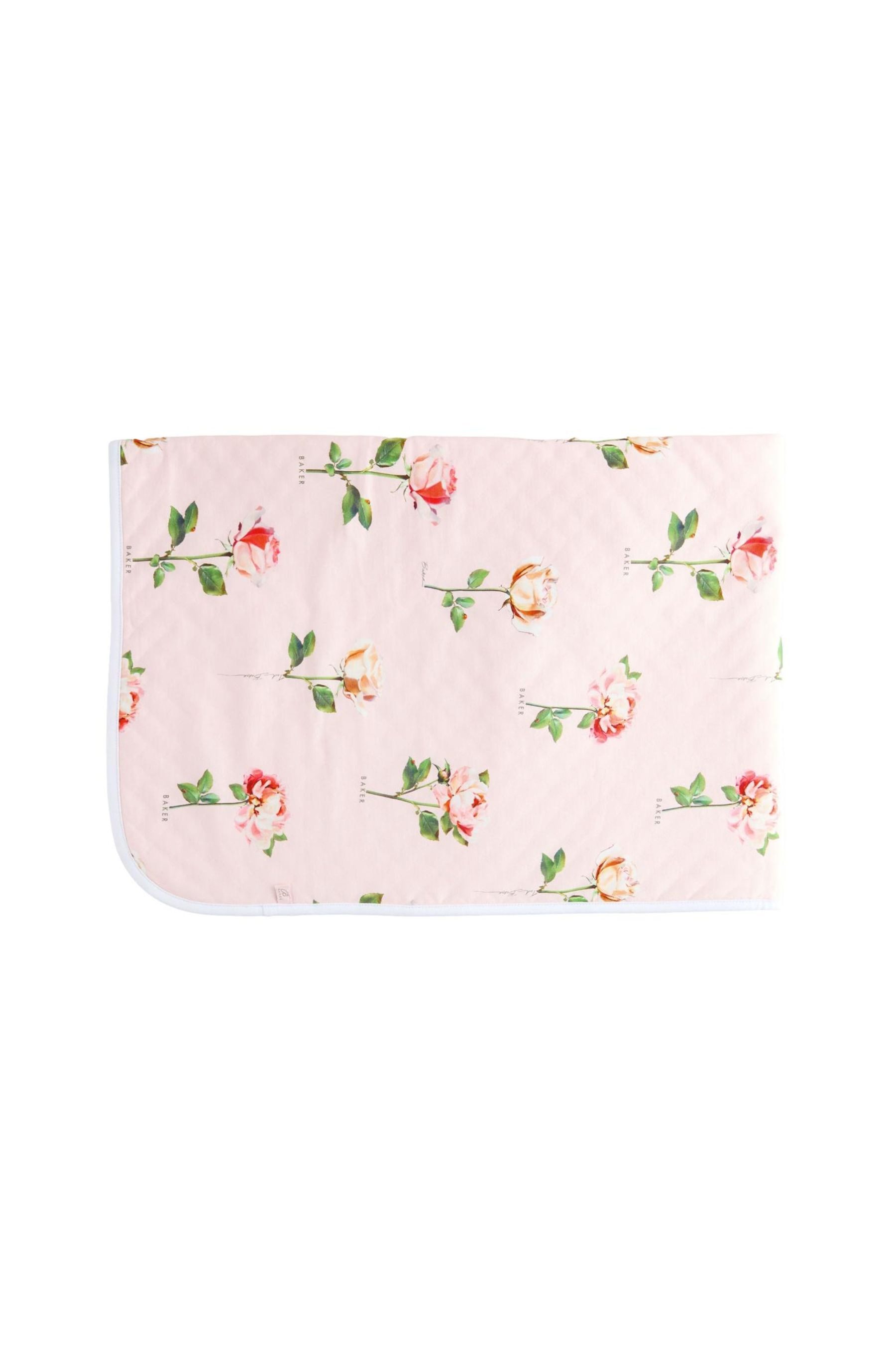 Babydecke Baker by Ted Baker Decke für Baby Mädchen, Rose