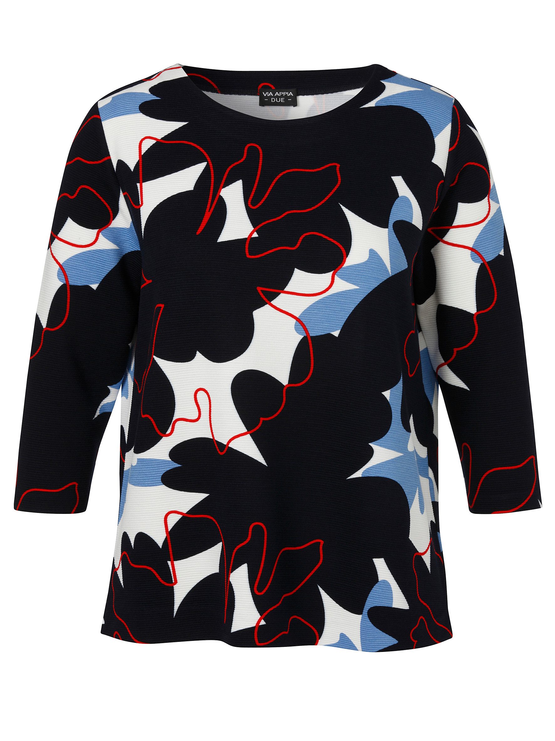 VIA APPIA Sweatshirt Sweatshirt Rundhals 3/4 Arm