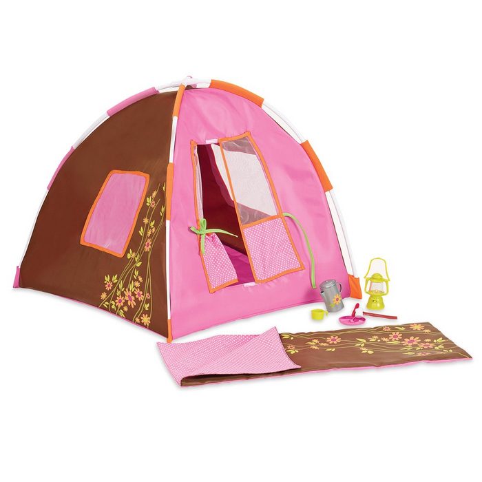Our Generation Puppen Accessoires-Set Campingzelt pink