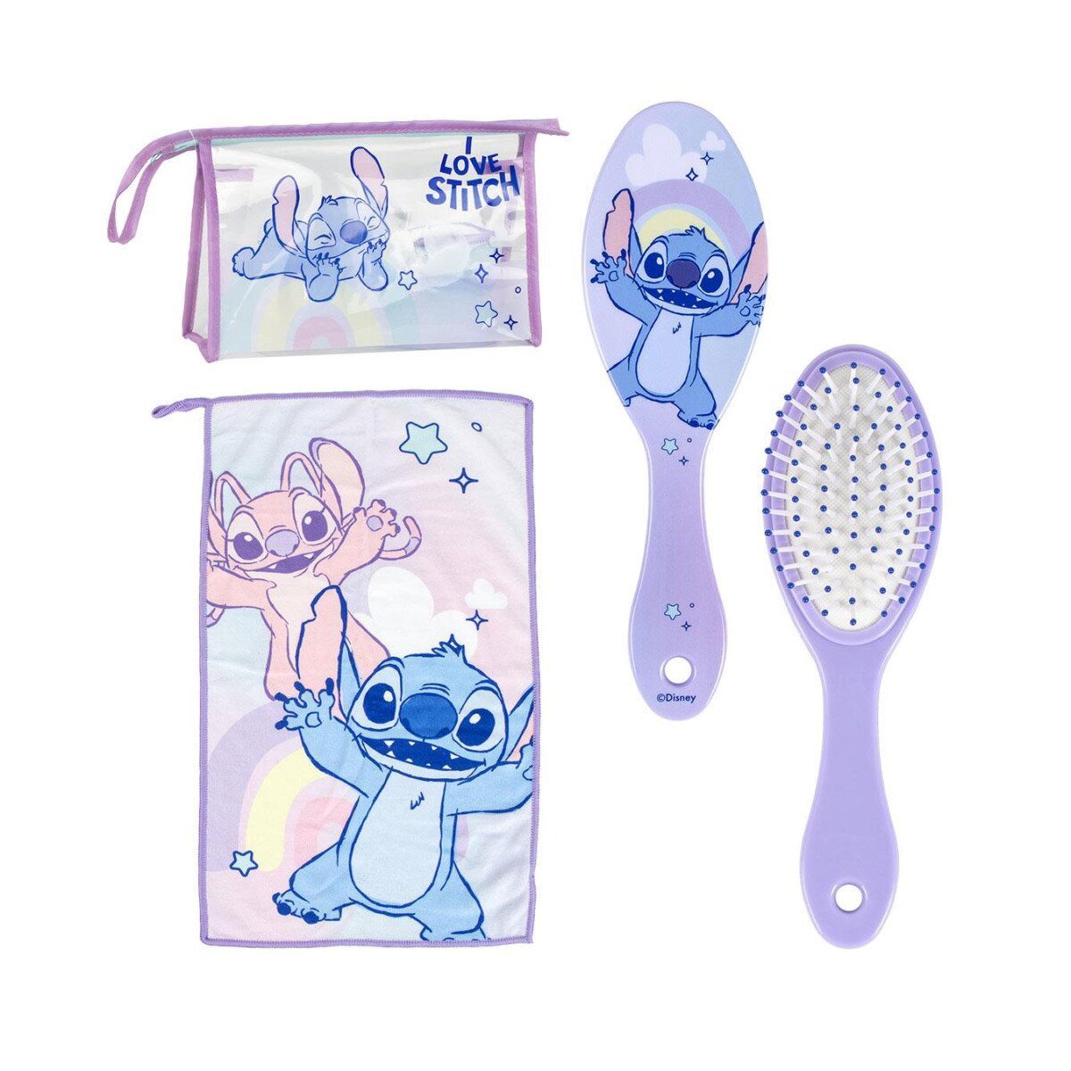 Lilo & Stitch Kulturbeutel Disney Lilo & Stitch Hygiene-Kit Set – Pflege mit Spaß