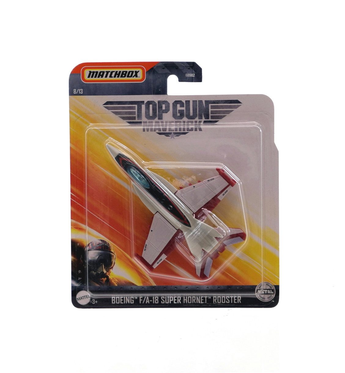 Mattel® Spielzeug-Auto Matchbox Skybusters - Top Gun - Boeing F/A-18 Super Hornet Rooster