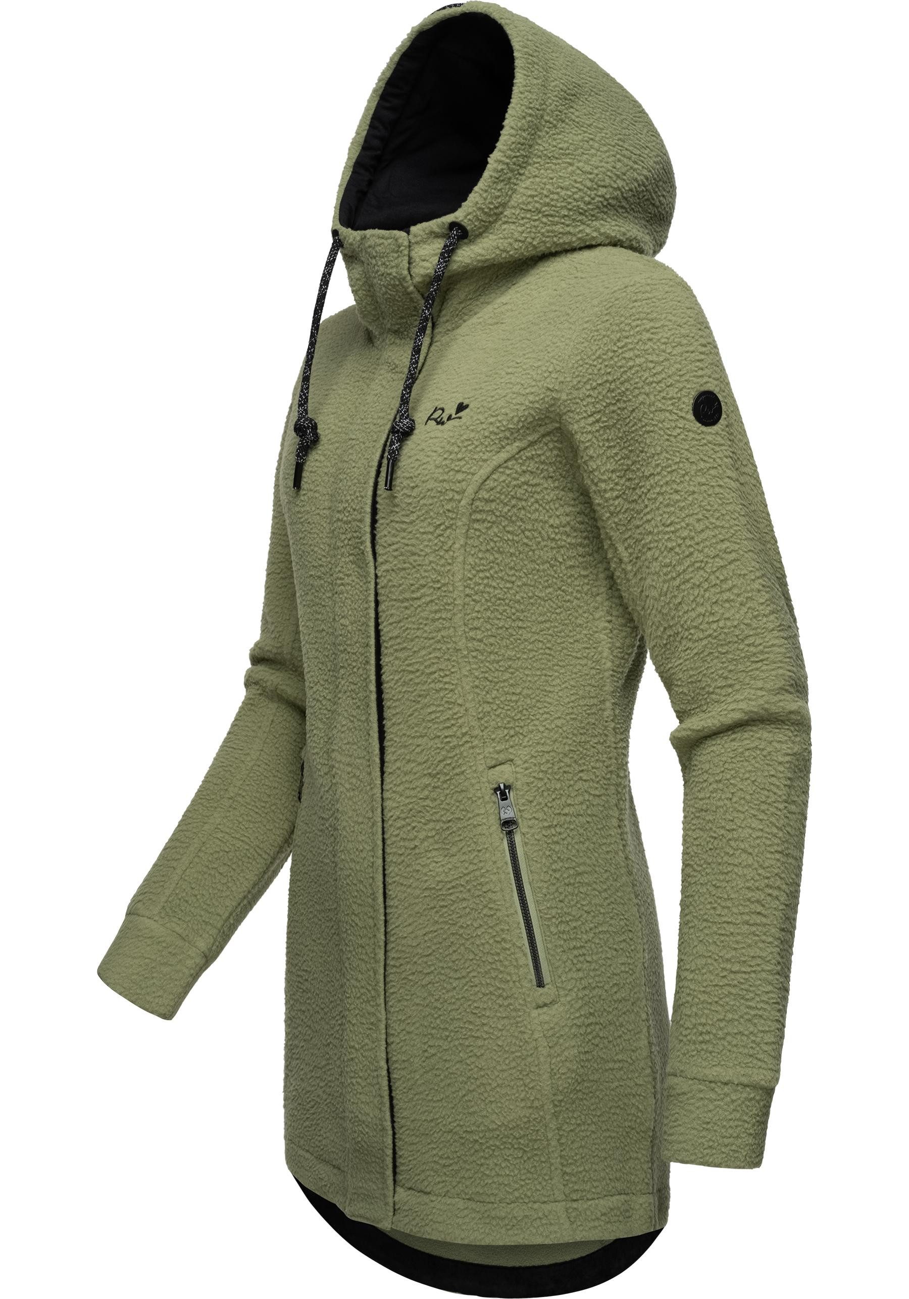 Ragwear Fellimitatmantel Letti Teddy-Fleece Kuschelig weicher Teddyfleece-M günstig online kaufen