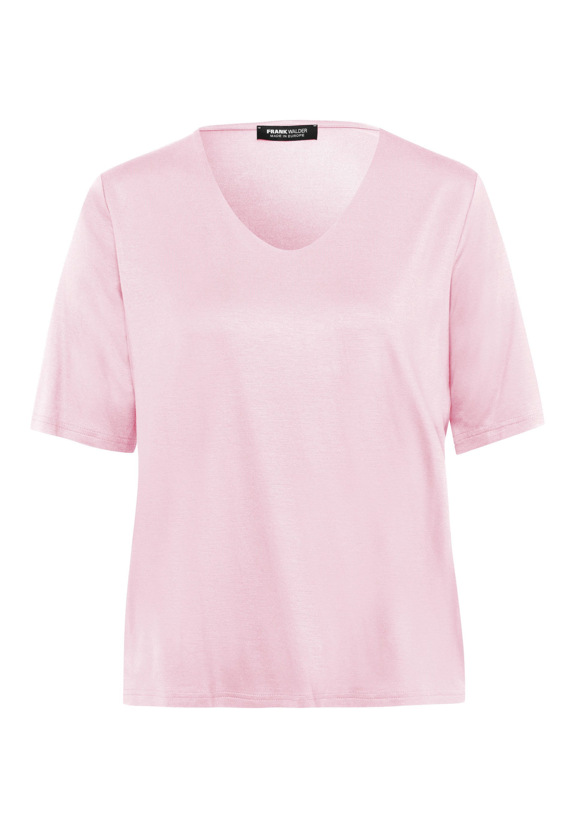 FRANK WALDER Kurzarmshirt aus weichem Jersey günstig online kaufen