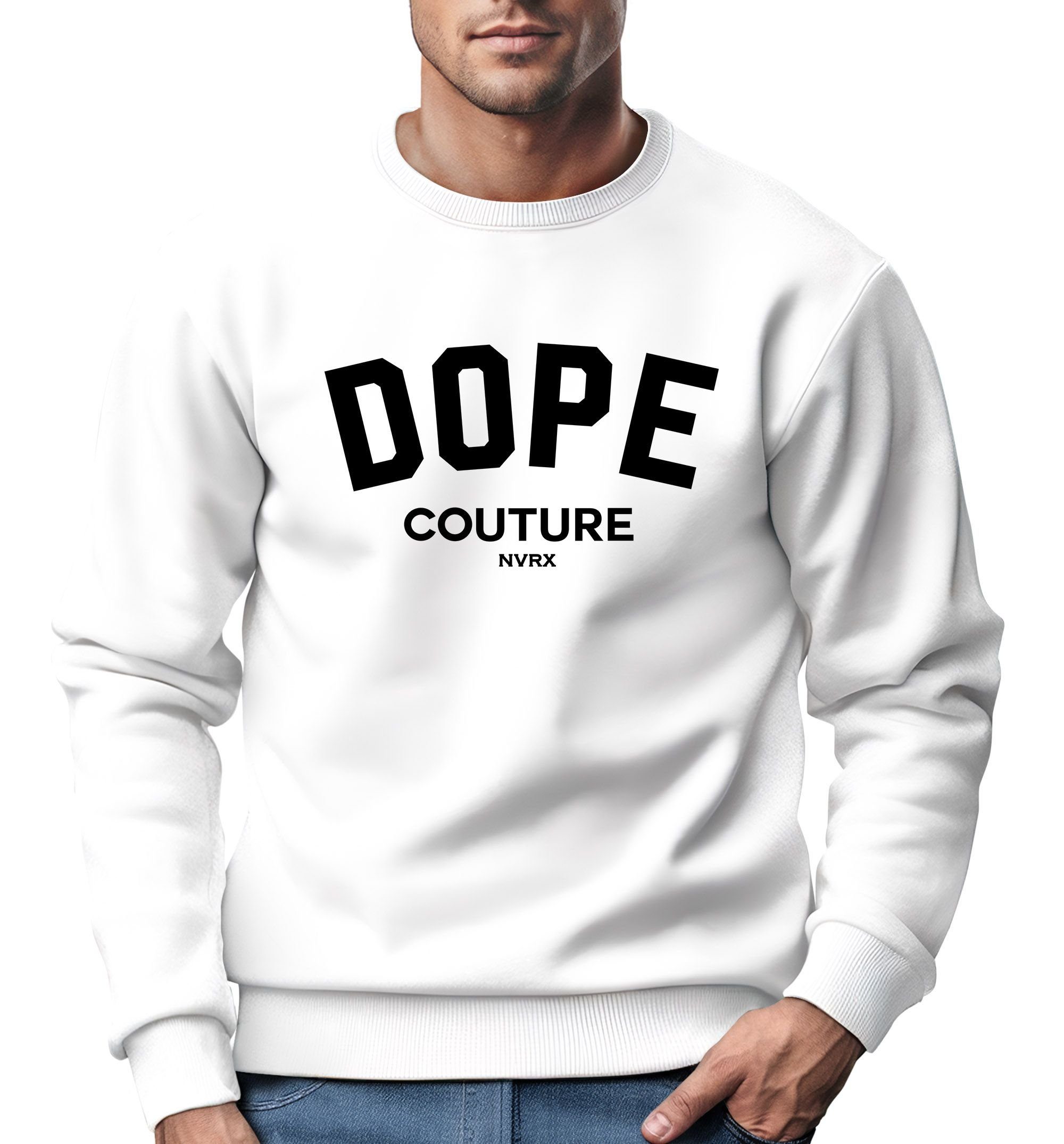Neverless Sweatshirt »Sweatshirt Herren DOPE COUTURE Rundhals-Pullover  Neverless®« online kaufen | OTTO