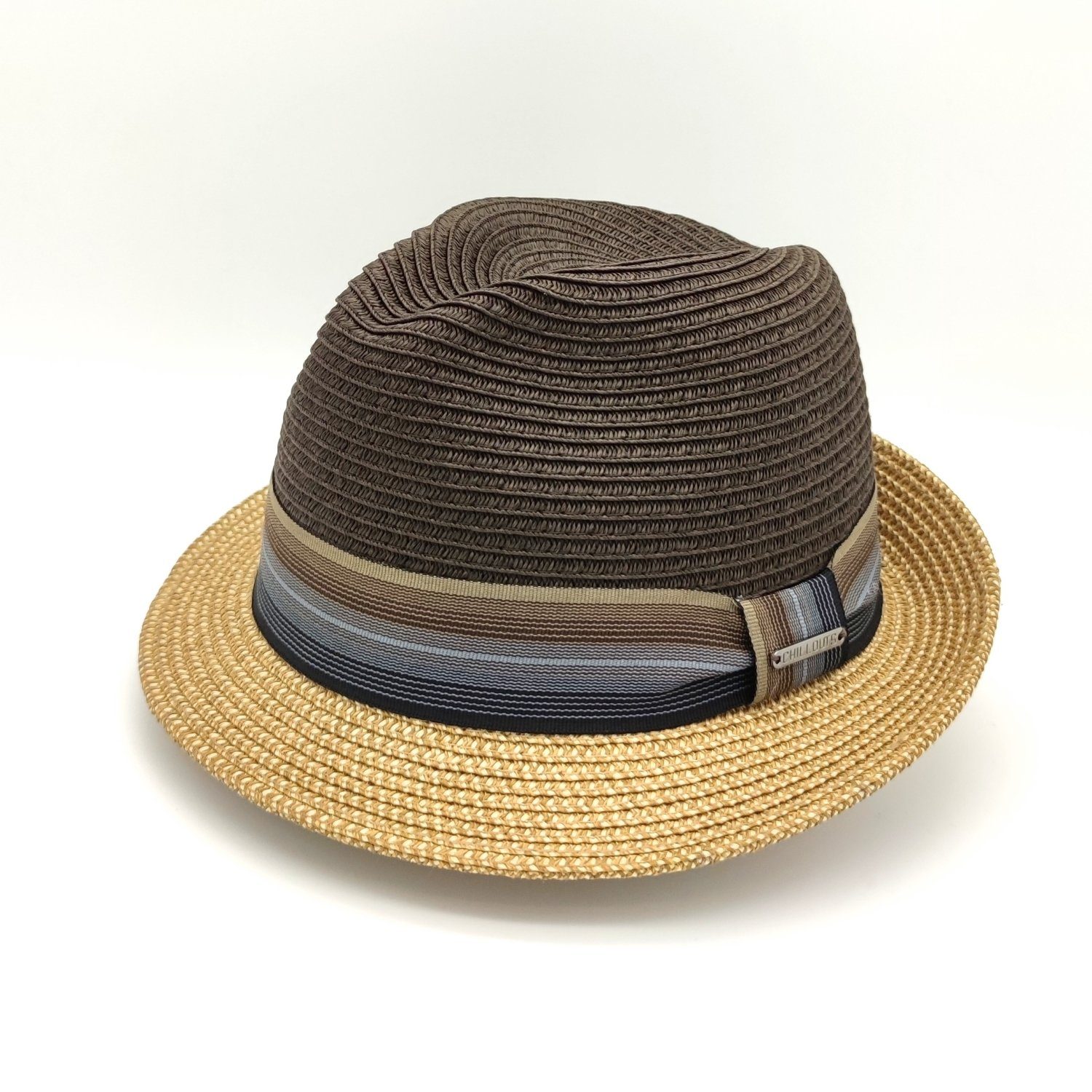 Strohhut Valdez Trilby chocolate