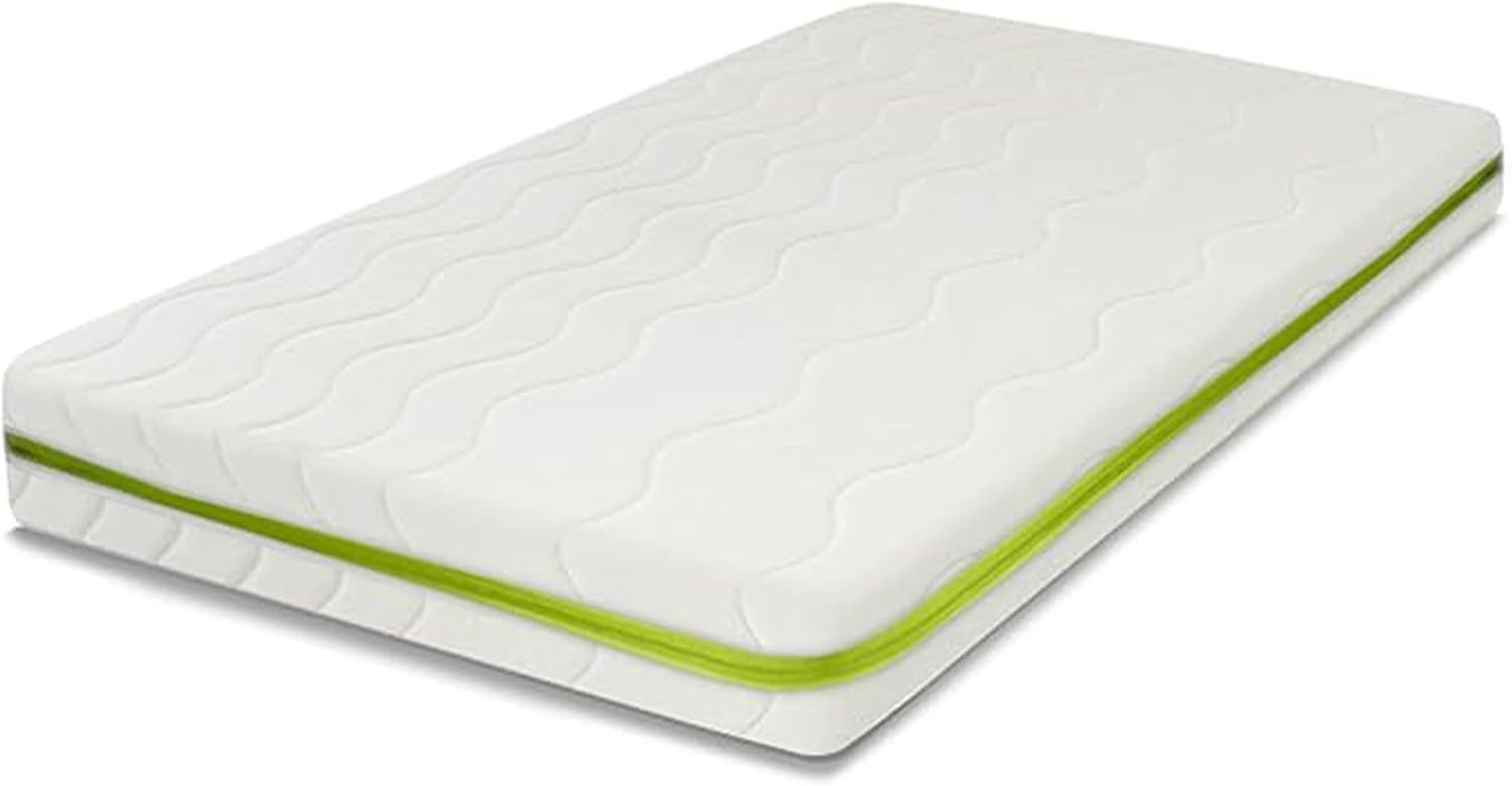 Kindermatratze Easy Active Kaltschaummatratze 90x200 cm mit Bezug, Best for Home, 12 cm hoch, (60x120 70x140 80x160 80x180 90x200 140x200 180x200 cm), Schaumstoffmatratze, Kindermatratze mit Reißverschluss